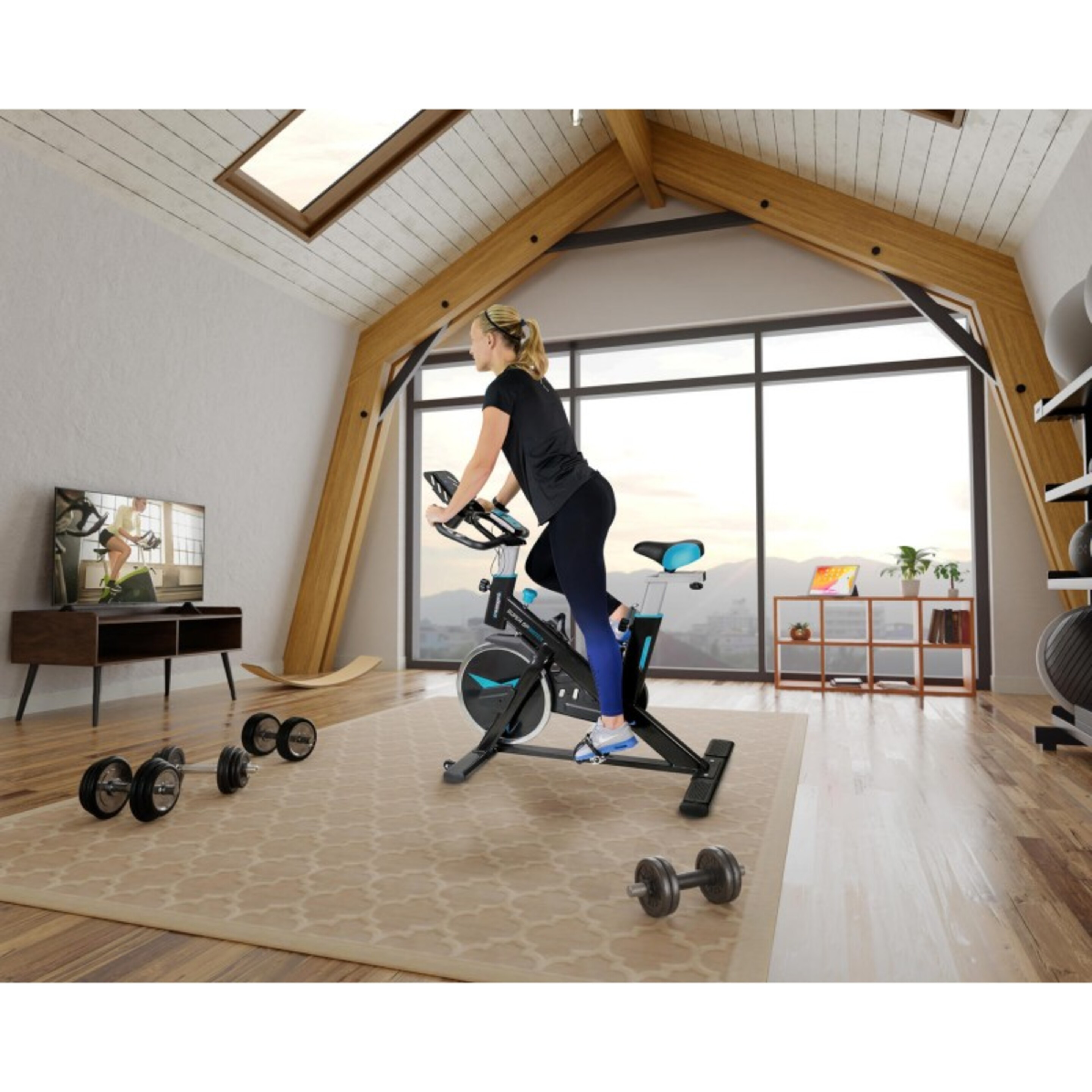 Bicicleta Spinning Sprinter Sparraw Fitness