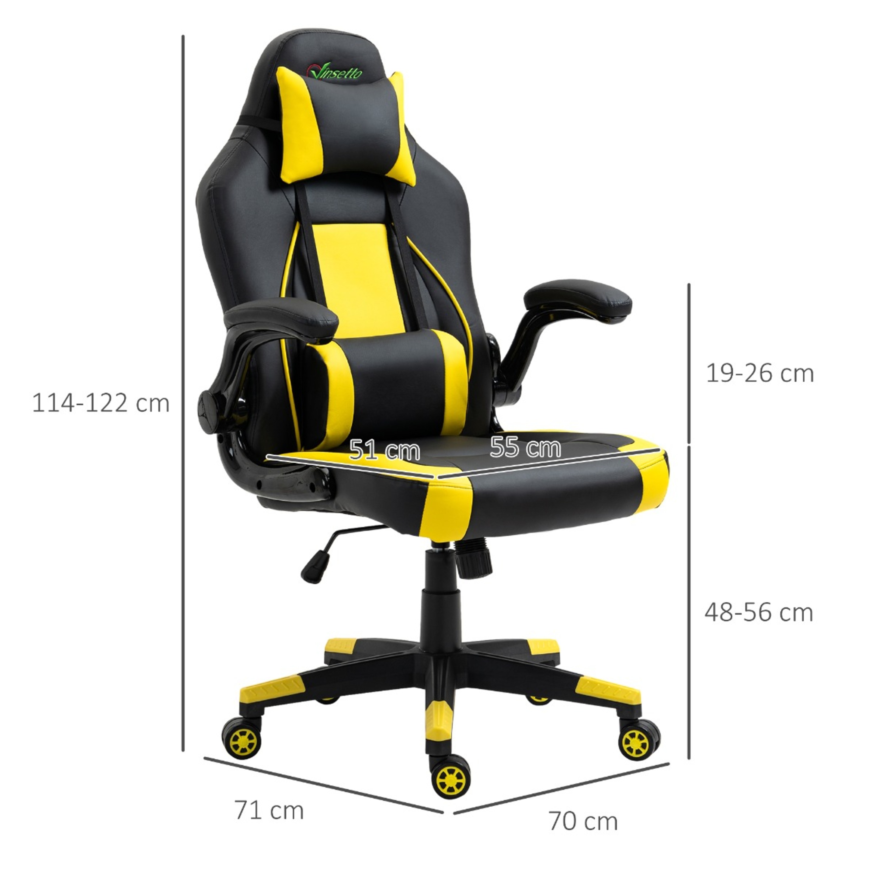 Silla Gaming Vinsetto 921-499yl