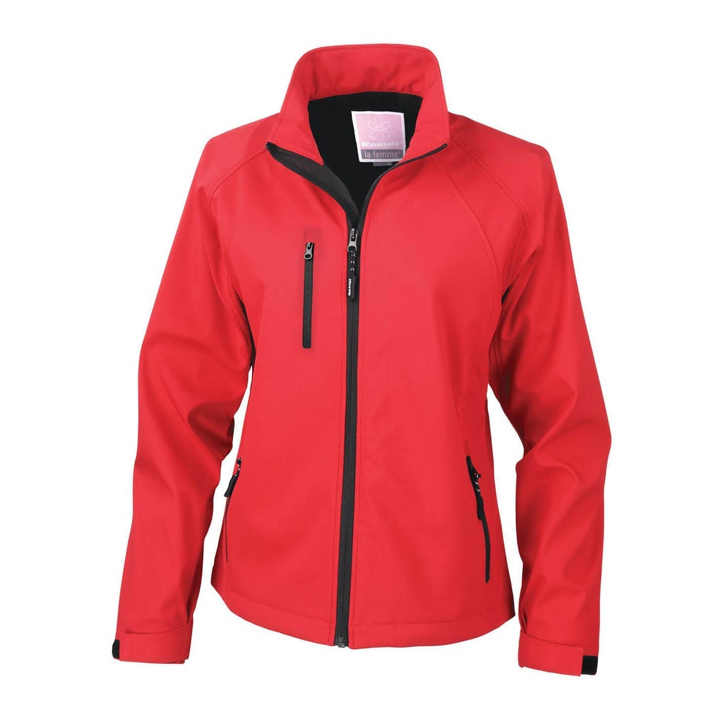 Senhoras / La Femme® 2 Camadas Base Softshell Resistente Ao Vento Result