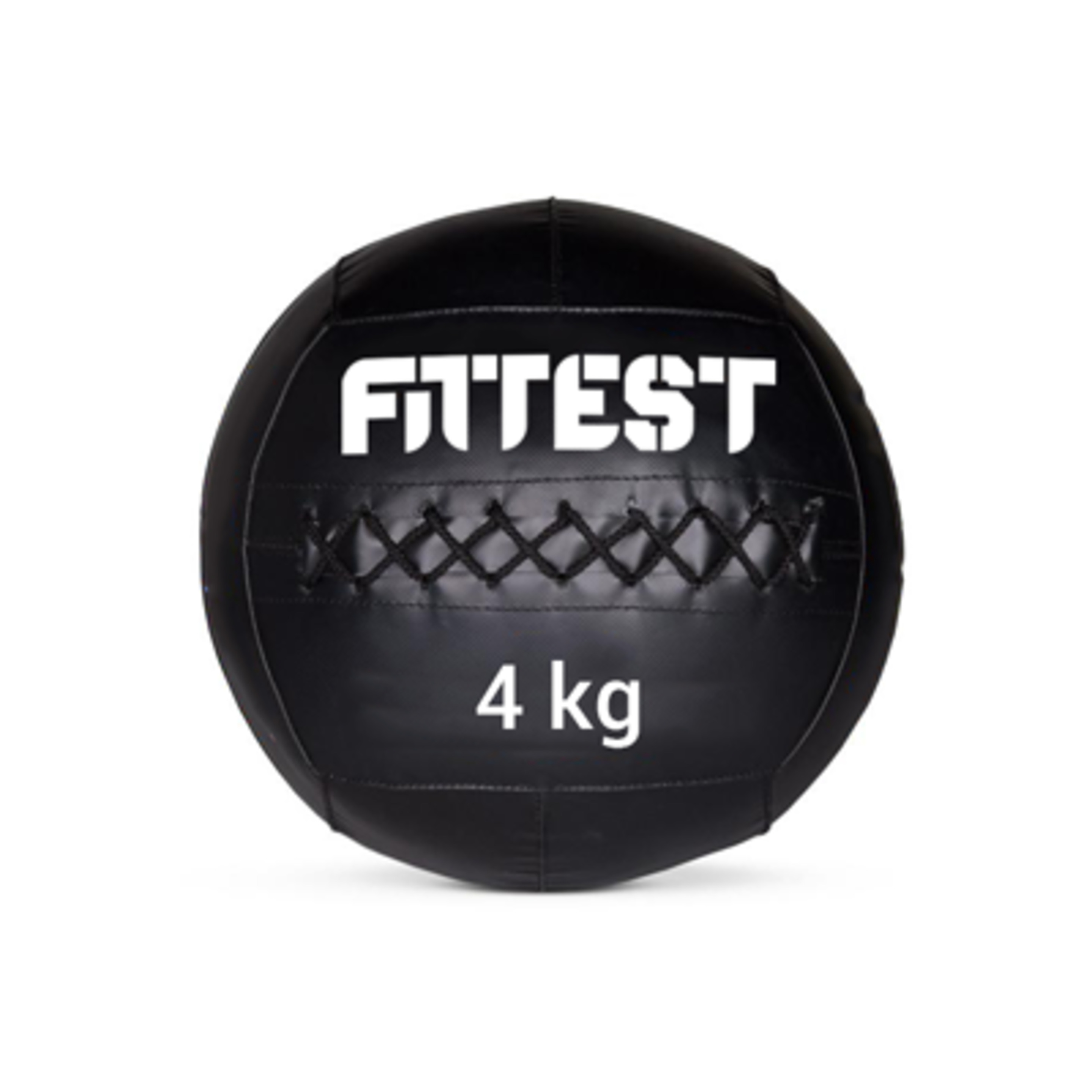 Balon Medicinal Fittest  4kg - Negro - Balón De Fitness  MKP