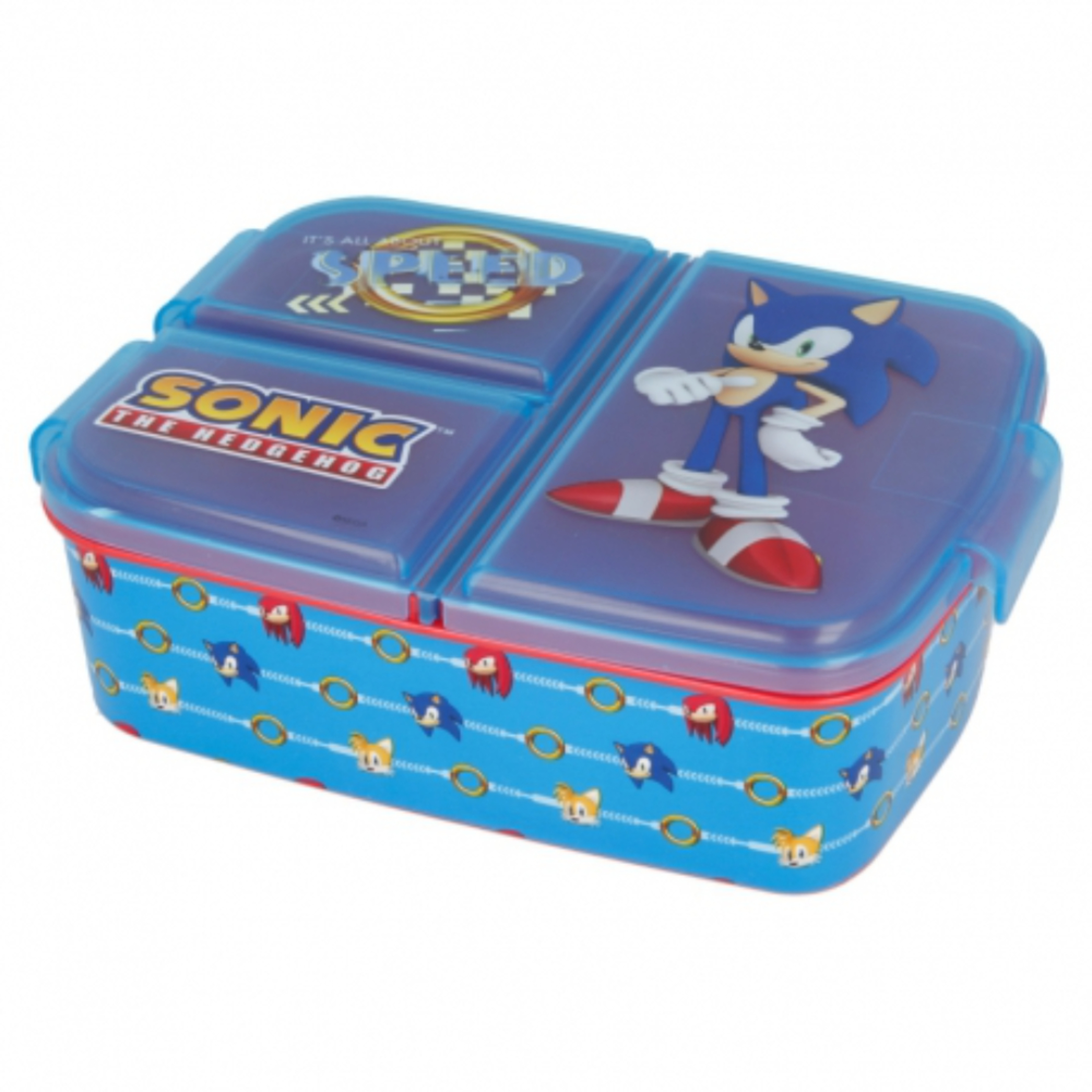 Caixa Lancheira Sonic 65903 - azul - 