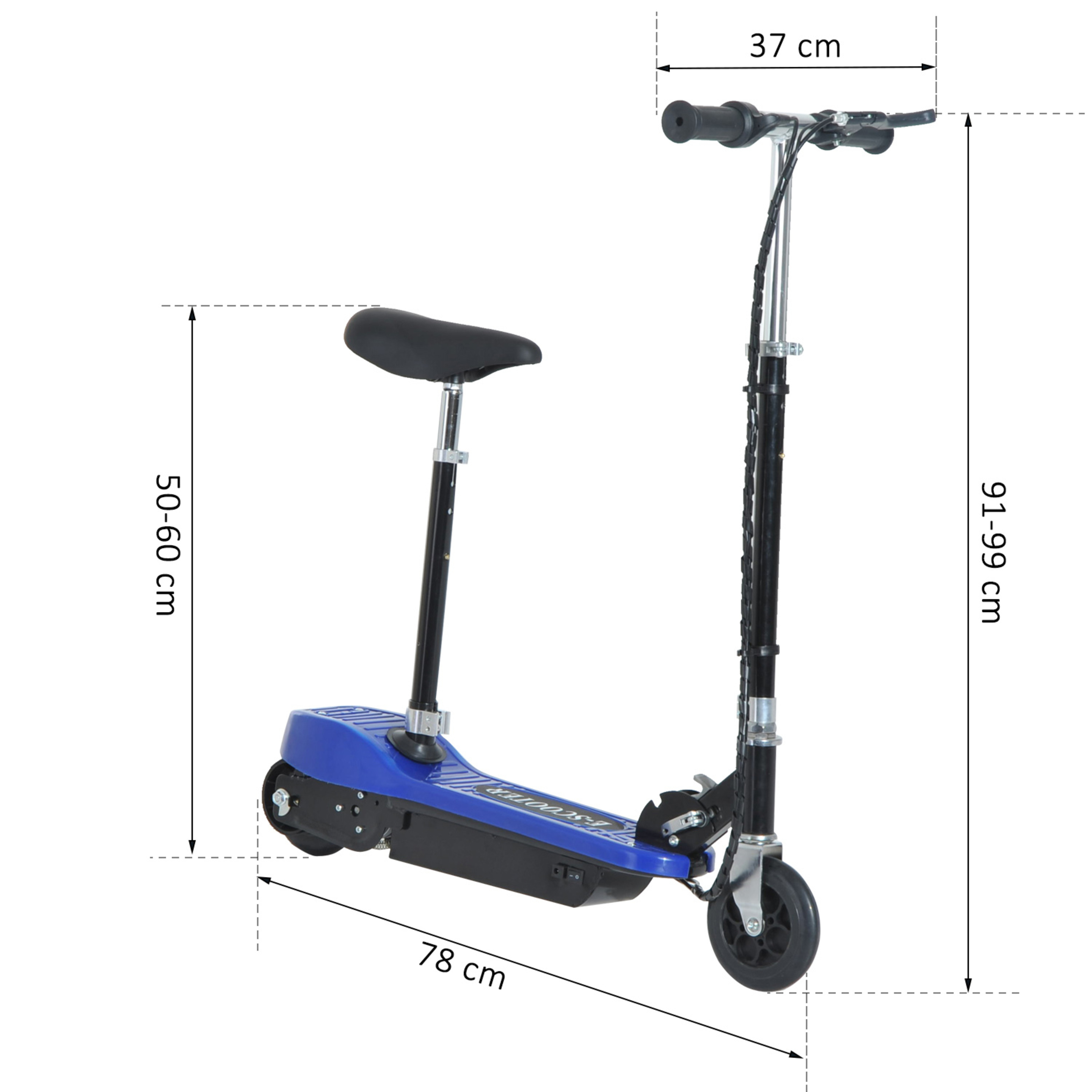 Patinete Eléctrico Plegable Homcom