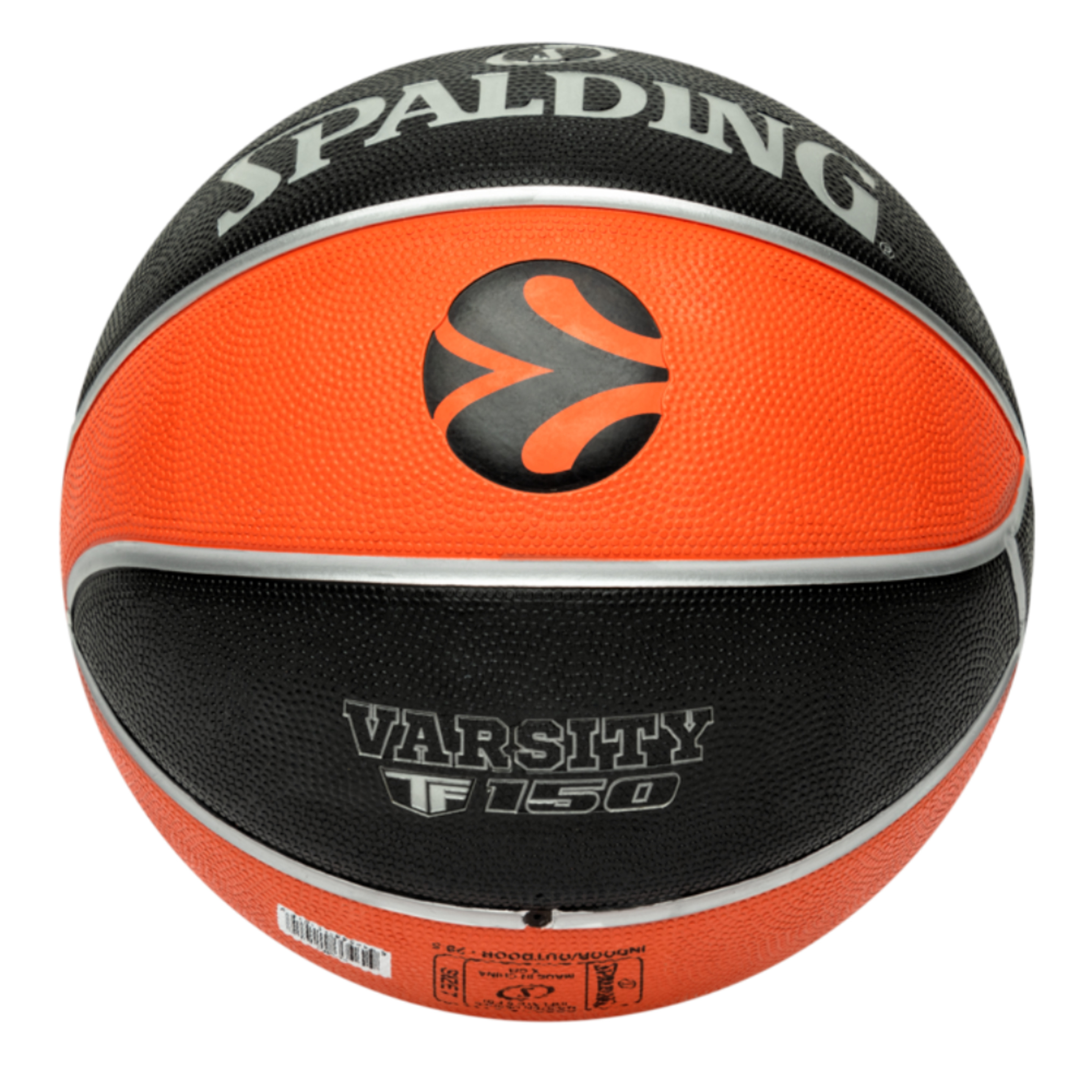 Balón De Baloncesto Spalding Euroleague Varsity Tf-150 Sz7