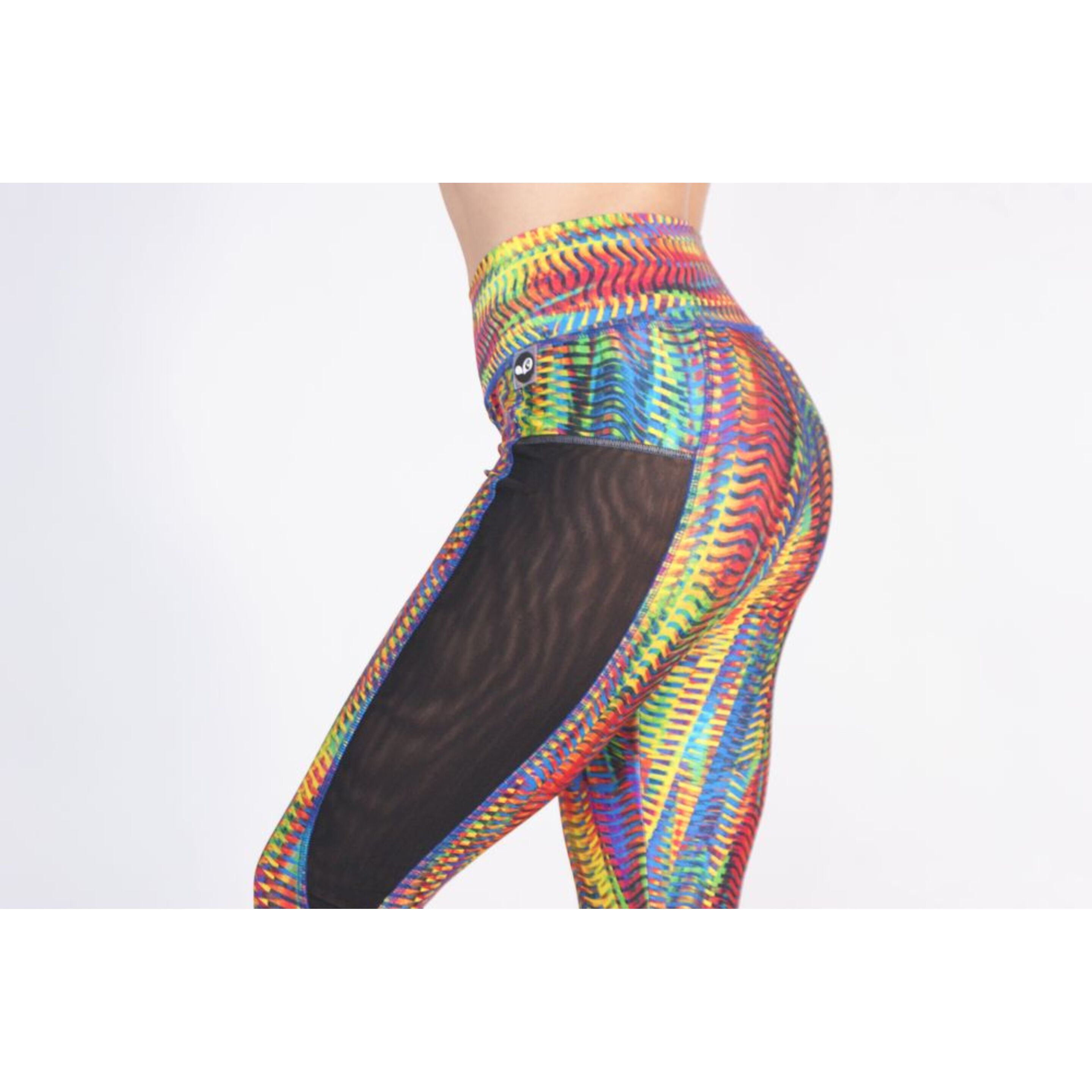 Legging Deportivos Mujer Multicolor Metalizado