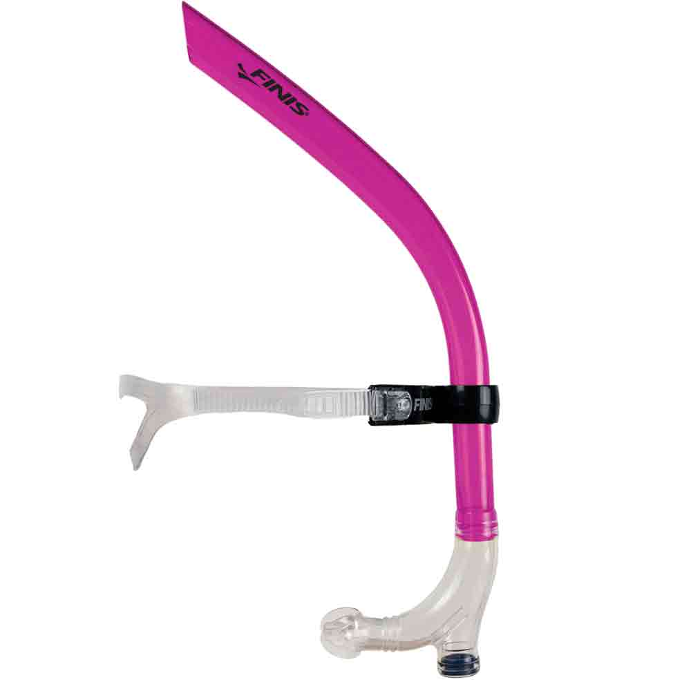 Tubo Frontal Swimmer's Snorkel Finis - rosa - 