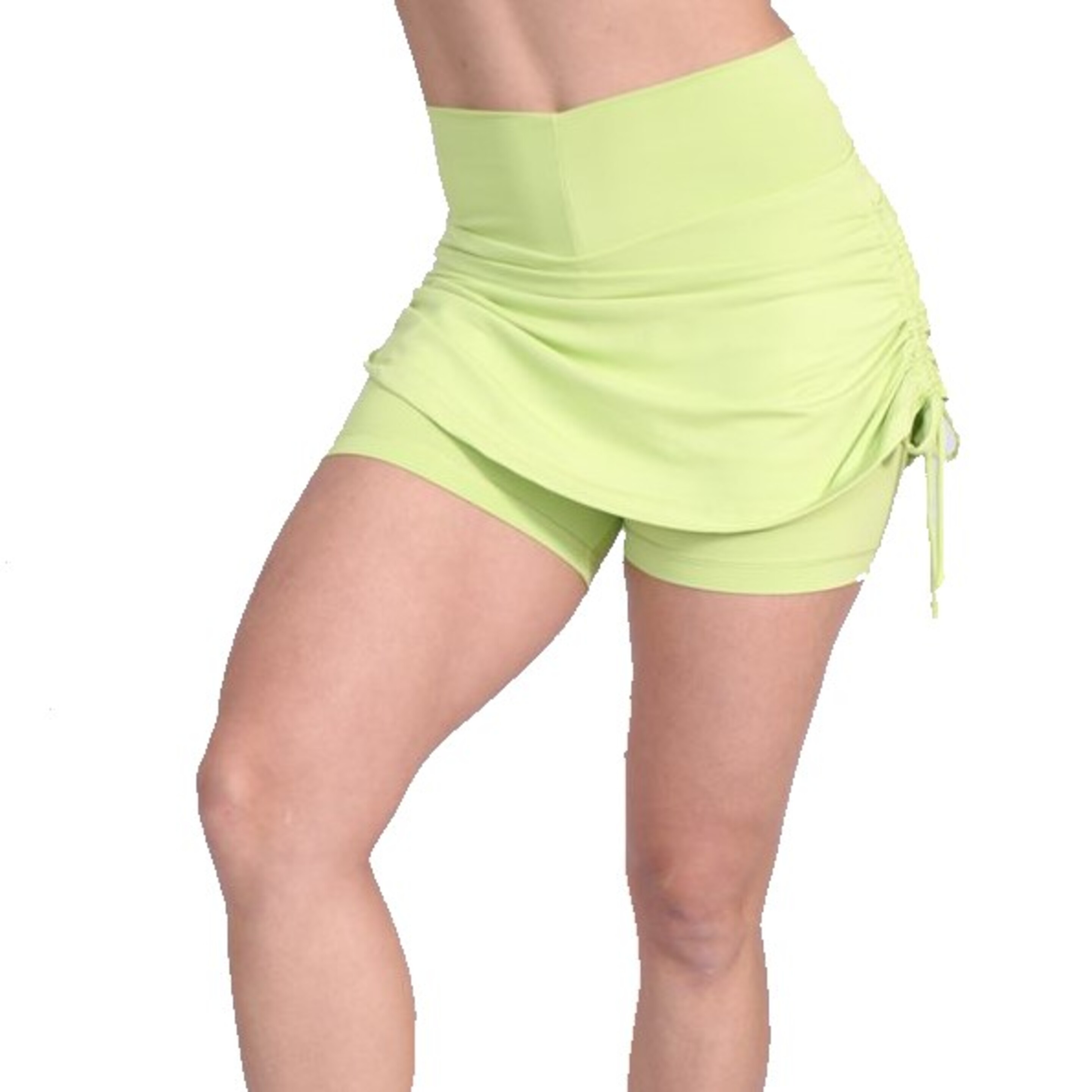 Falda Short Deportiva Mujer Quality Verde Pistacho