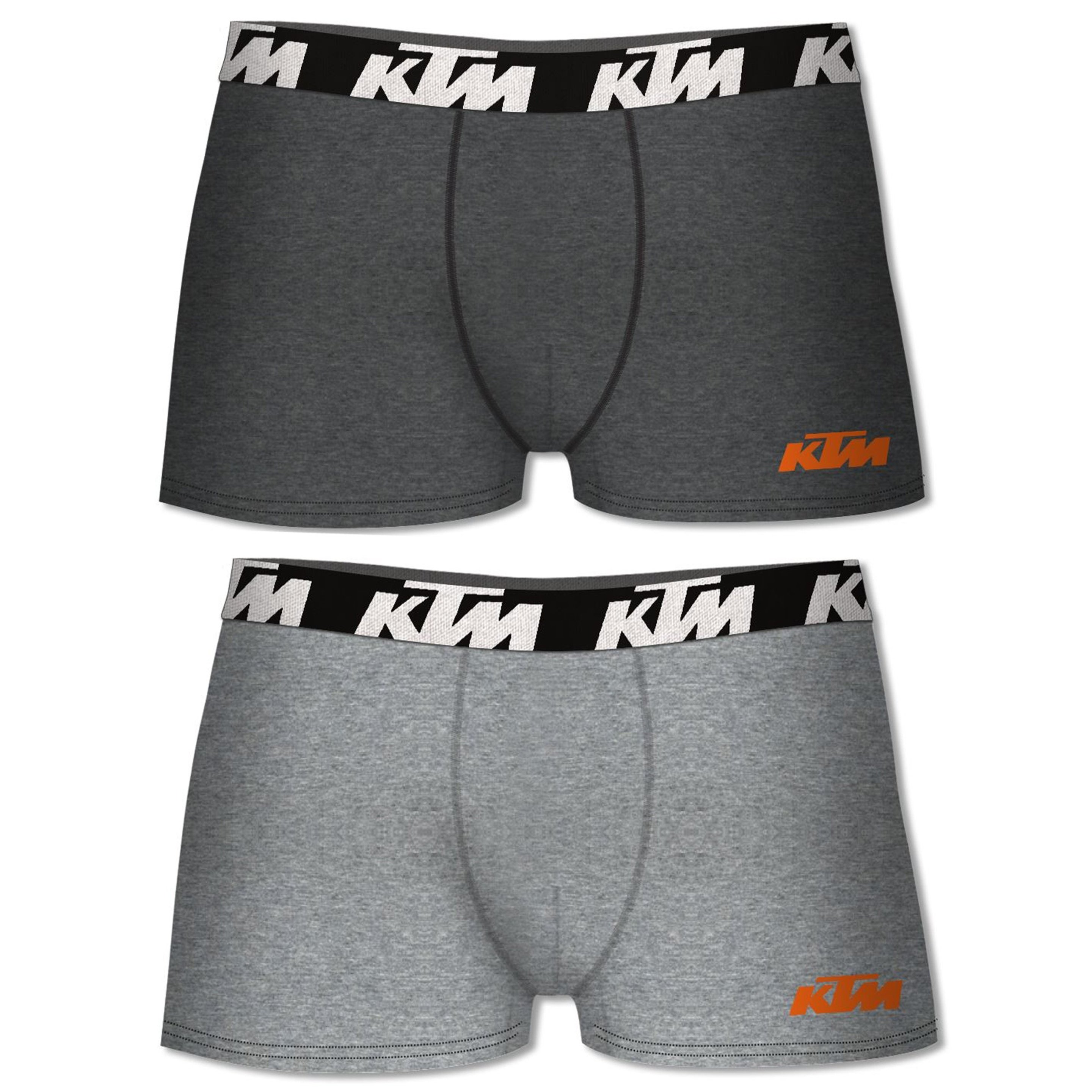 Pack 12 Calzoncillos Ktm Classic Gray
