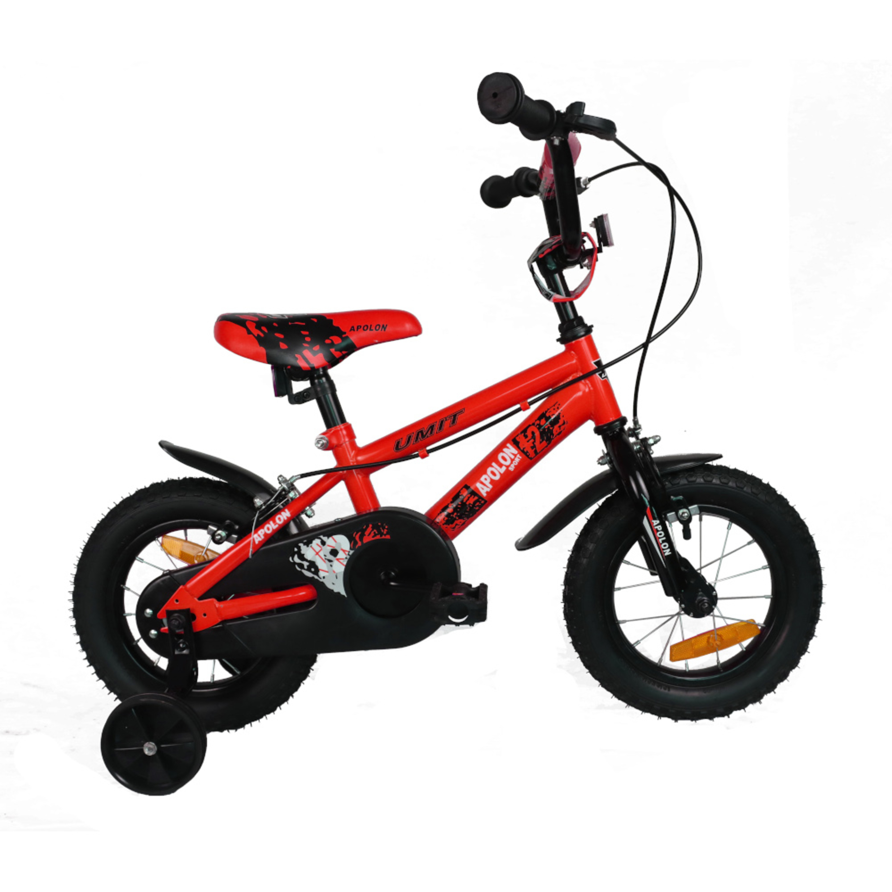 Mountain Bike Kids 12" Apolon Vermelho - rojo - 