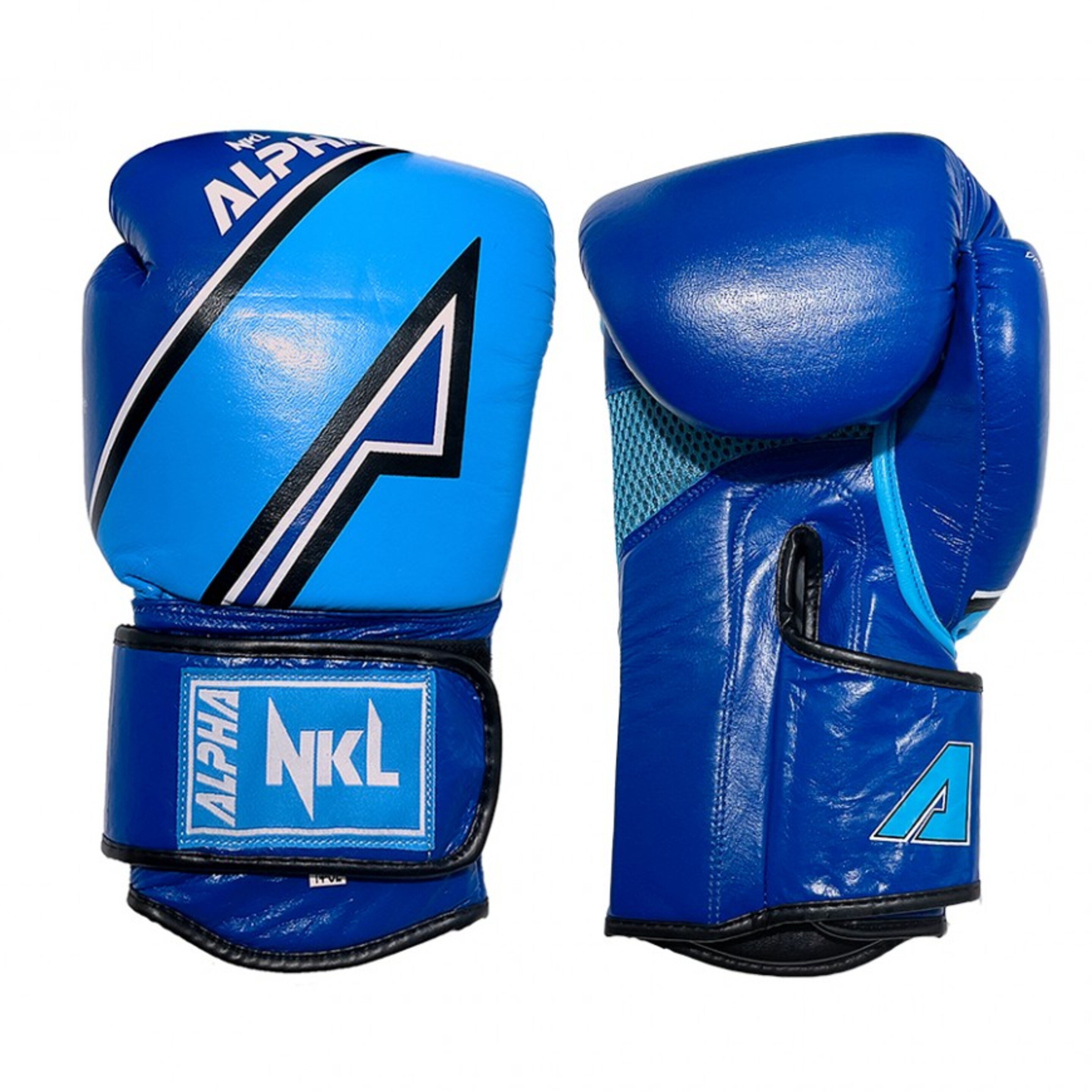 Luvas De Boxe Nkl Alpha - azul - 