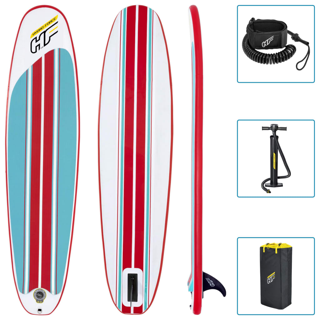Tabla De Surf Hinchable Bestway Hydro-foce 243x57x7 Cm - multicolor - 