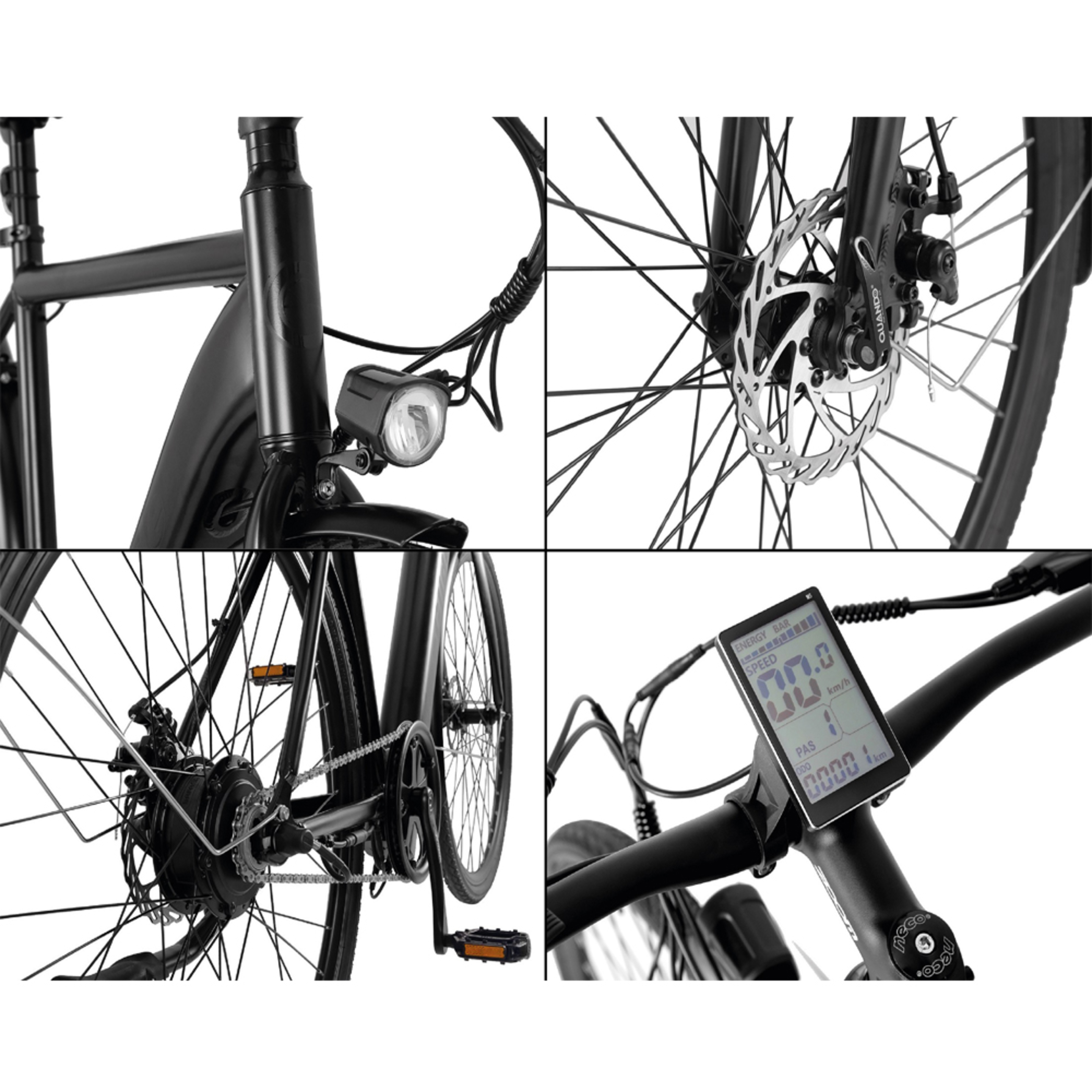 Bicicleta Eléctrica Urbanglide M7 250w - 25km/h - Autonomía 70 Km*