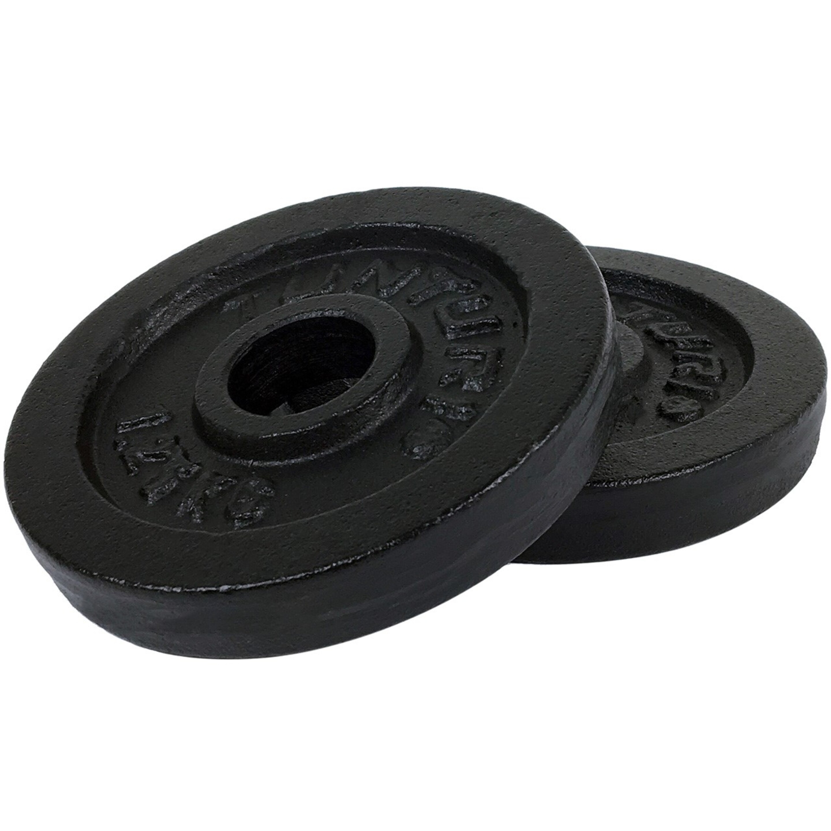 Par De Discos 30 Mm Tunturi - Preto - Par de discos de 30 mm Peso 1,25 kg Tunturi | Sport Zone MKP