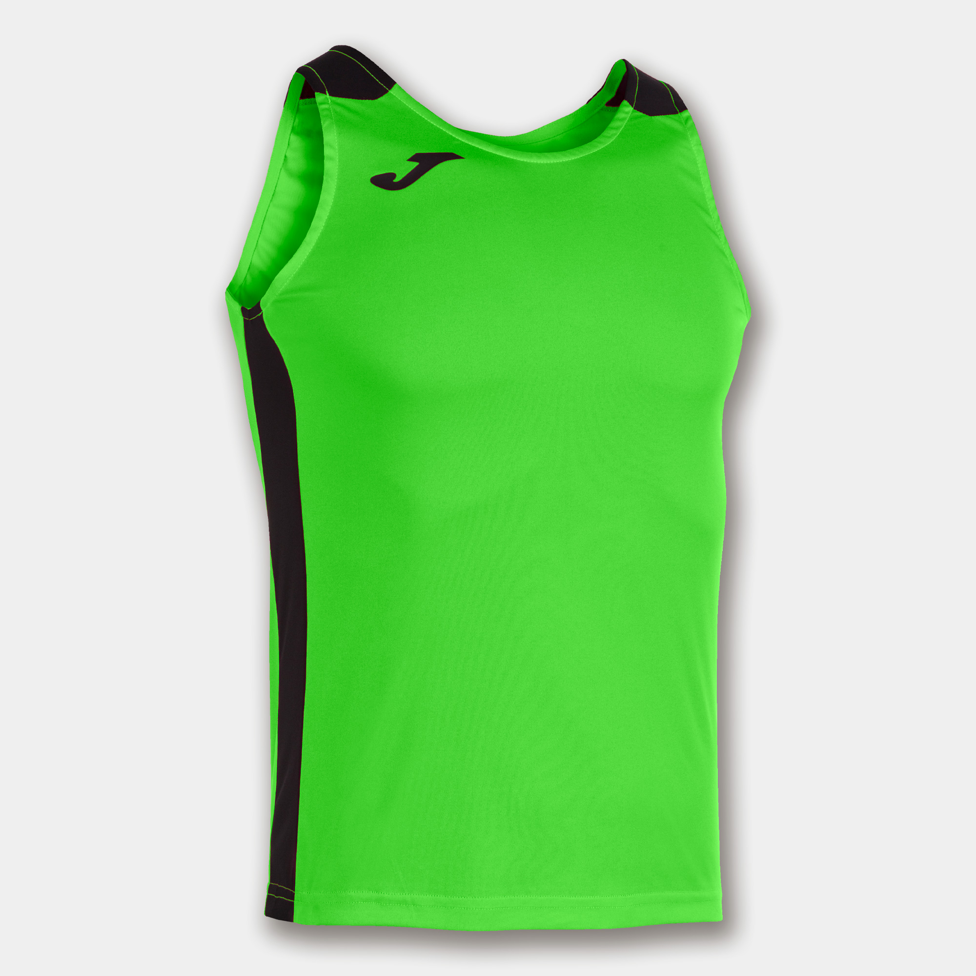 Camiseta Tirantes Joma Record Ii Verde Flúor Negro