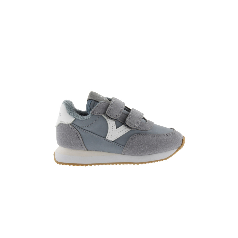 Zapatillas De Nylon Victoria Astro Kids Con Piezas Al Tono Y Doble Cierre Adherente