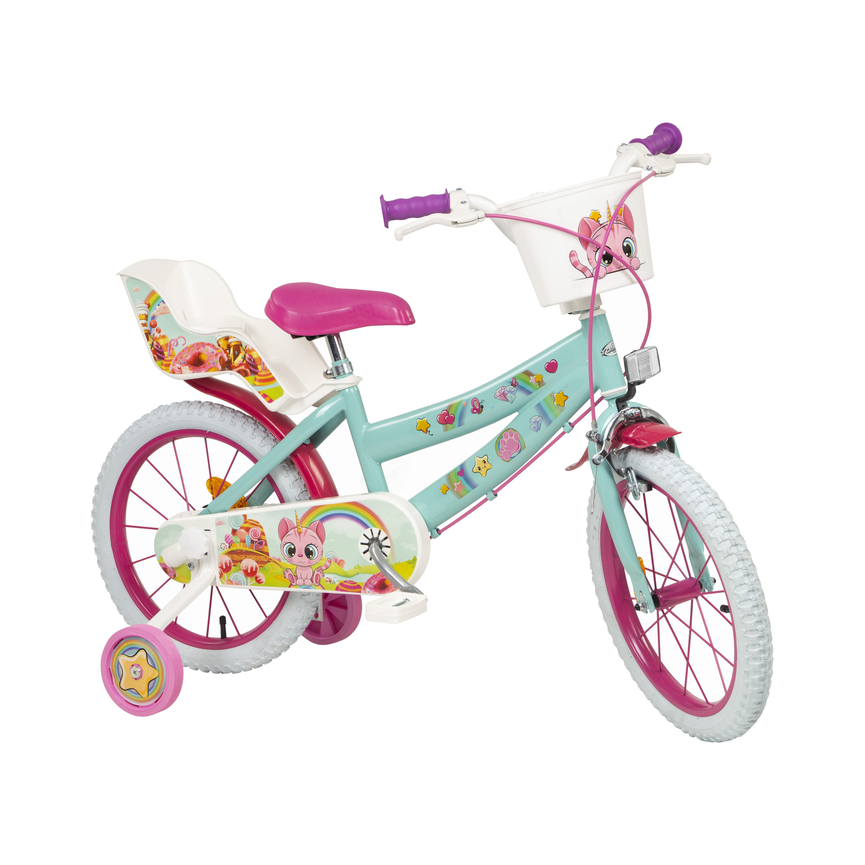 Bicicleta 16" Gaticornio