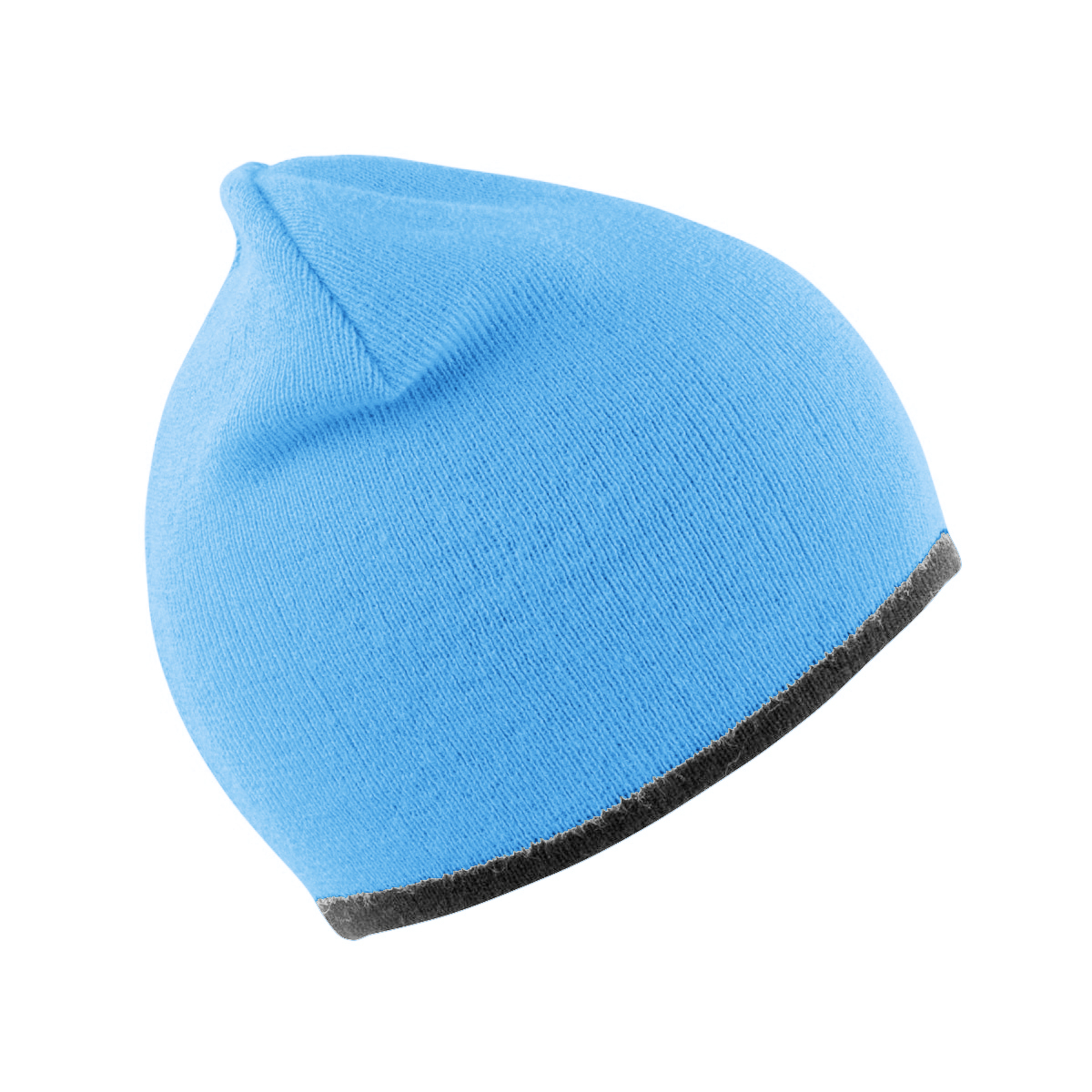 Gorro Beanie Reversível Fashion Fit Result - azul - 