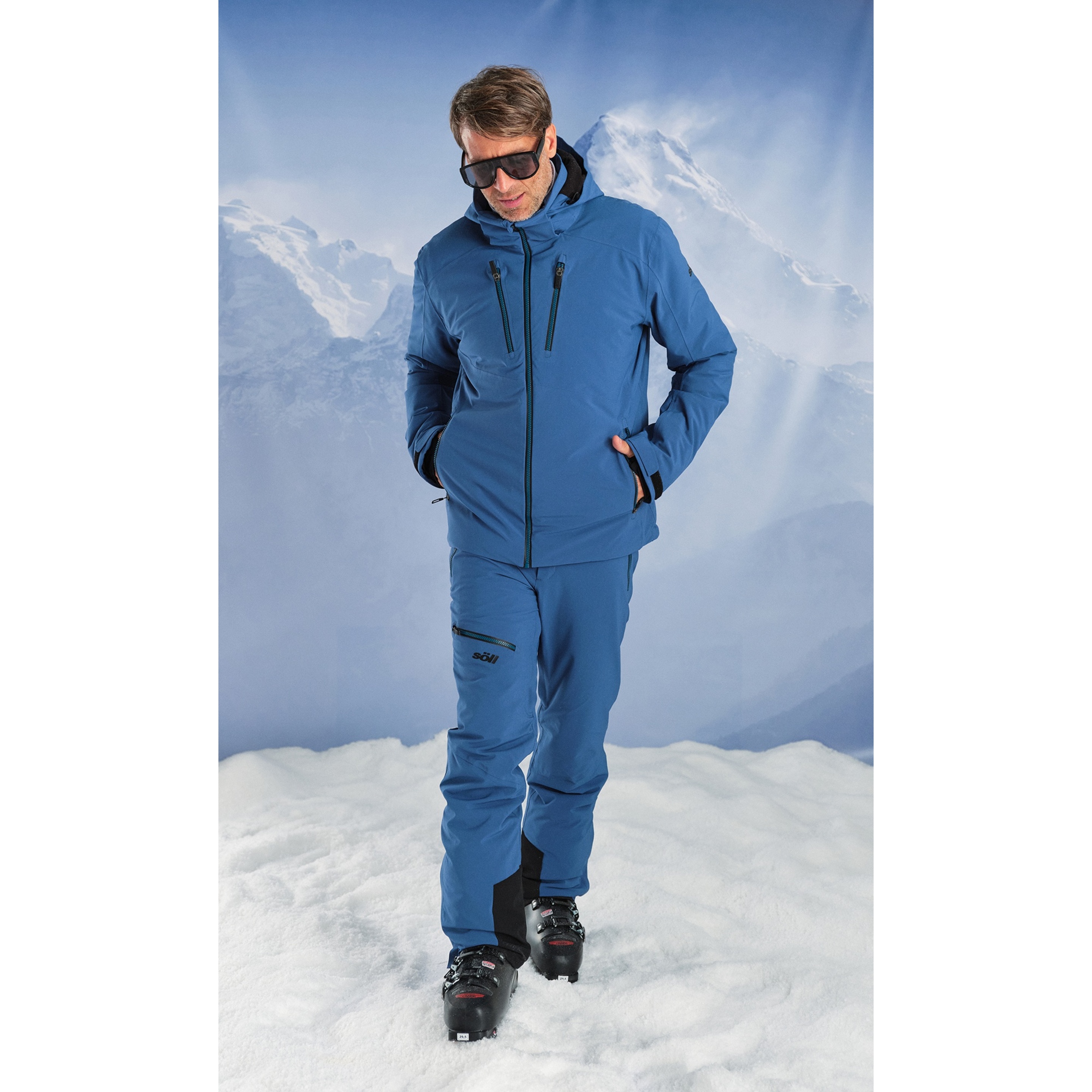Pantalón De Esquí Söll Backcountry Ii - azul - 