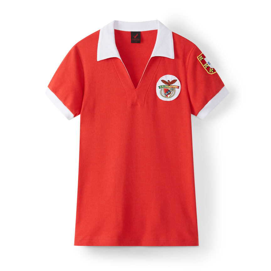 Polo Camiseta Retro Benfica Campeón De Europa 1961 - rojo - 