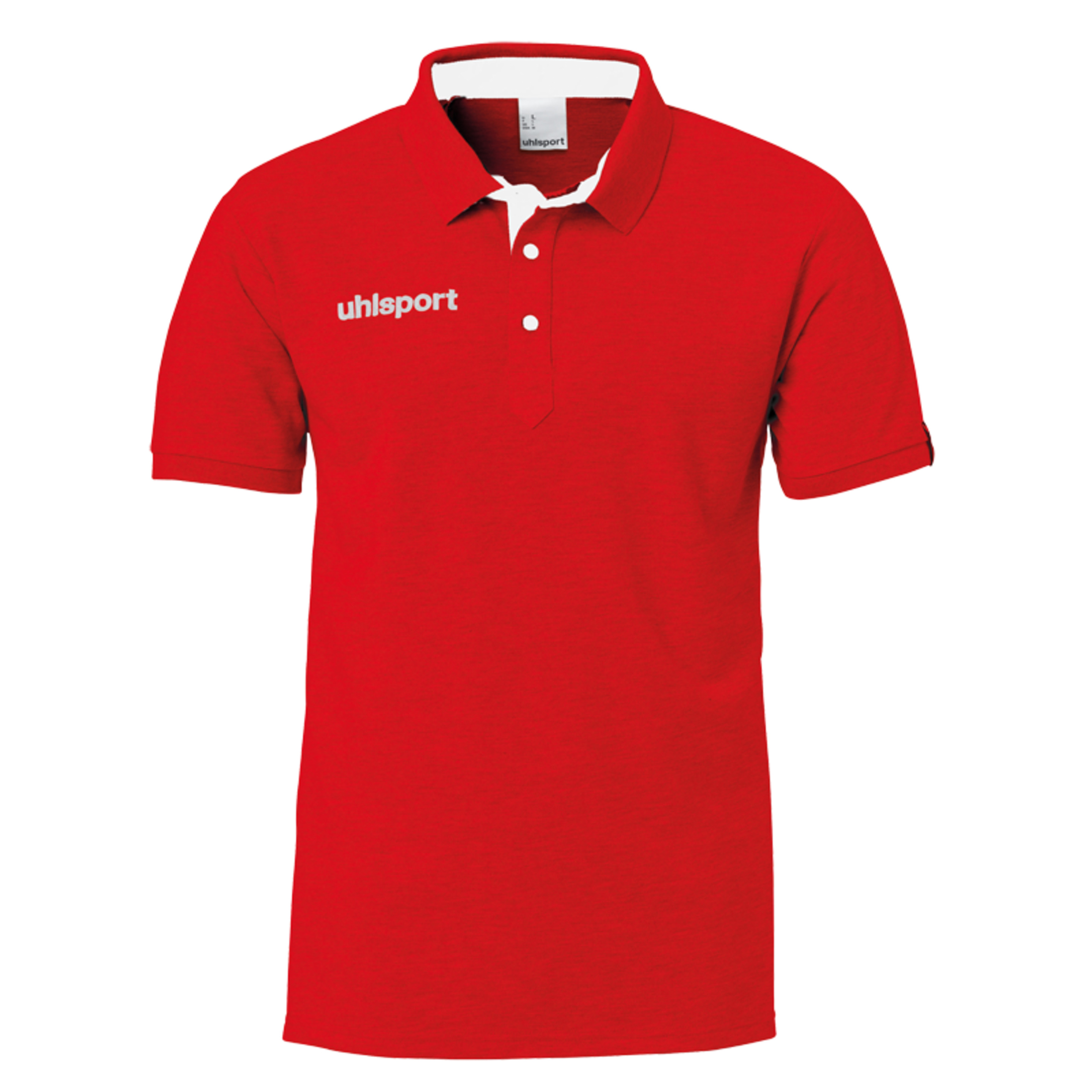 Essential Prime Polo Shirt Rojo Uhlsport