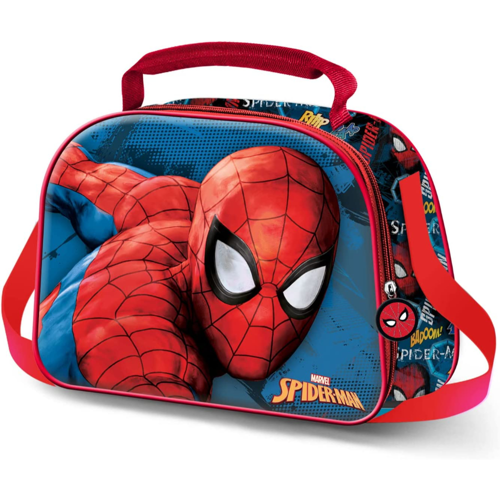 Bolsa Portaalimentos Spiderman 71258 - rojo - 