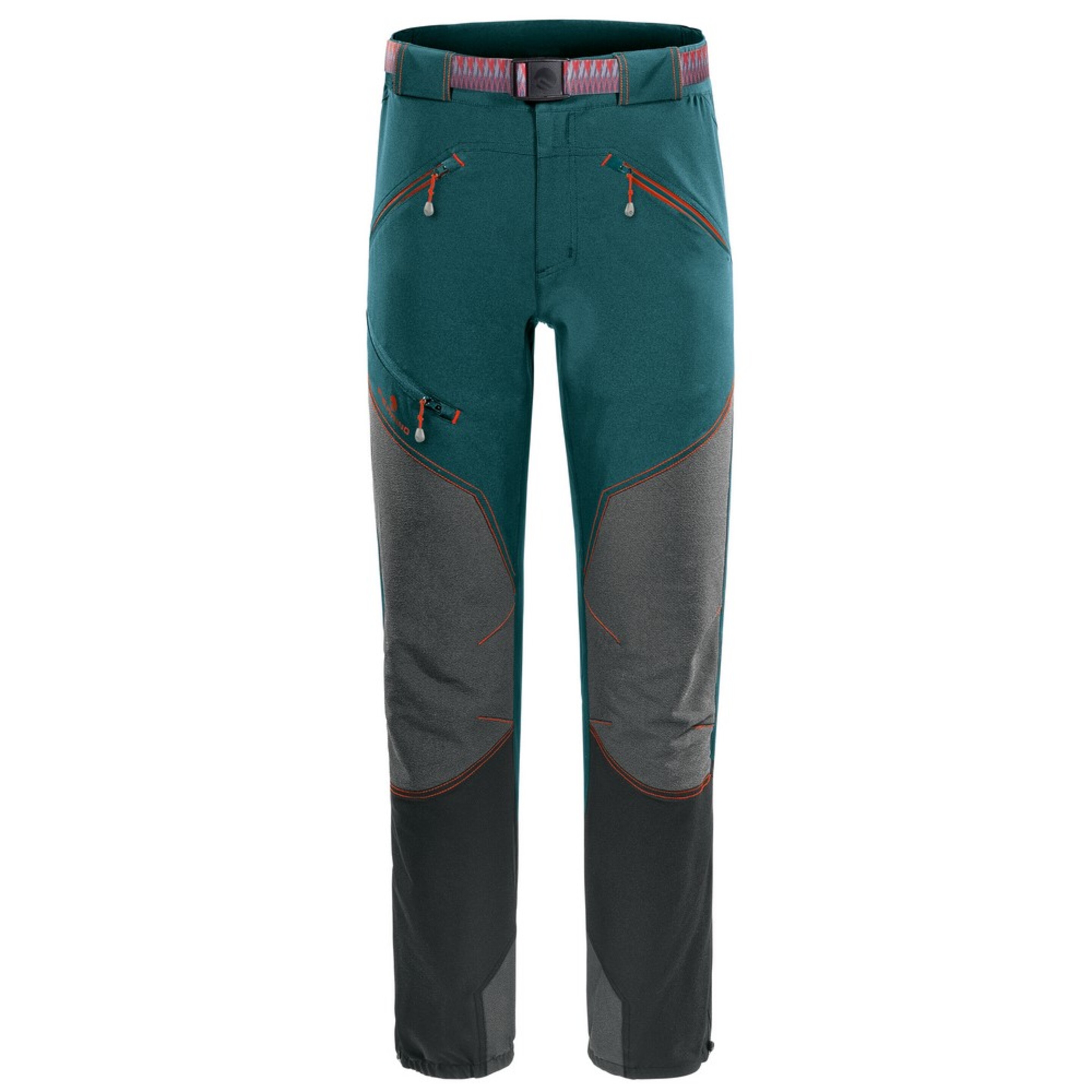 Pantalón Elgon Pants Unisex De Ferrino - negro-verde - 