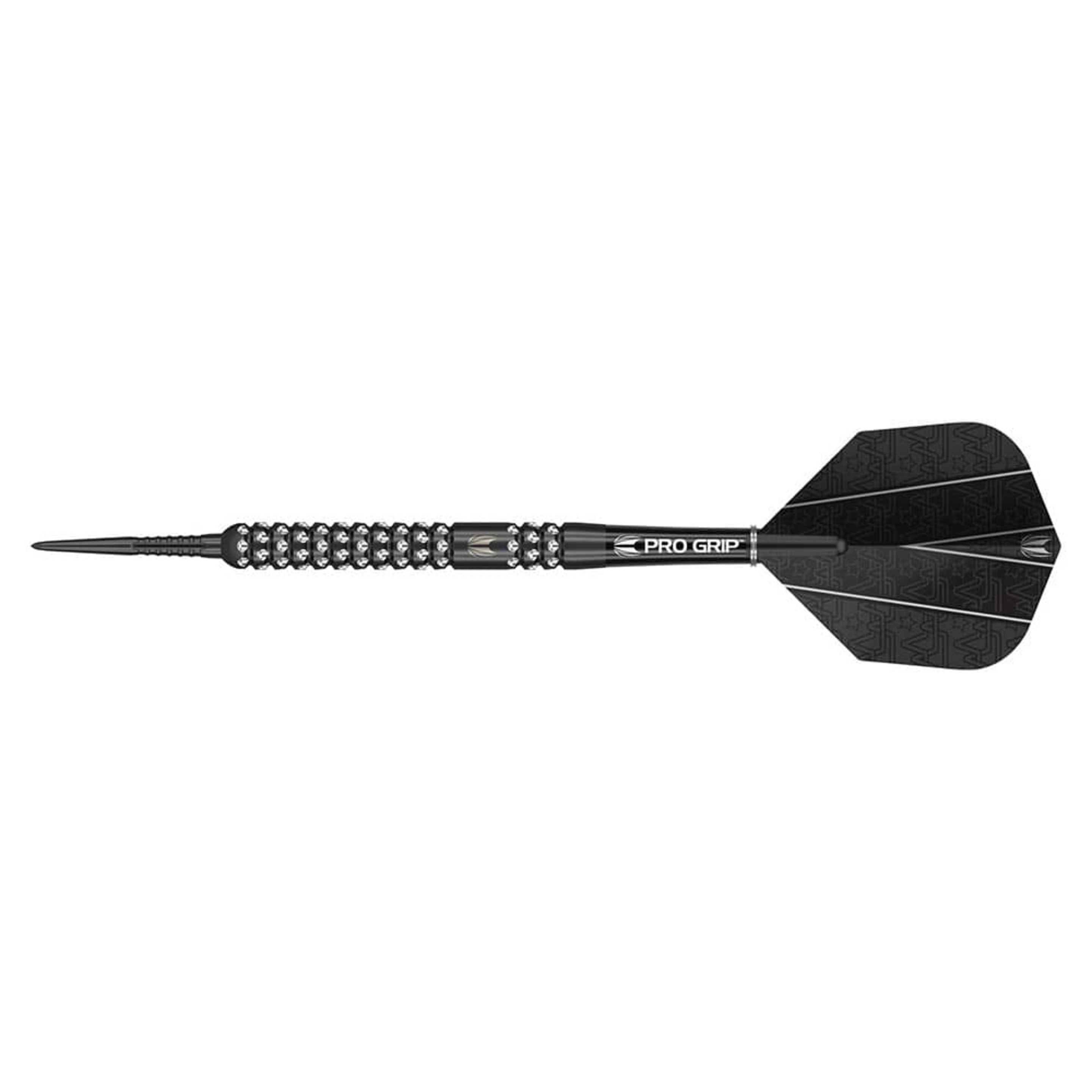 Dardos Target Darts Voltage Rob Cross Black Pixel Steel 90% 25gr  100558 - negro - 