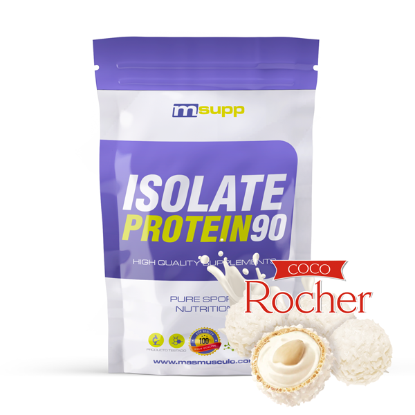 Isolate 90 Cfm - 500 G De Mm Supplements Sabor Coco Rocher -  - 