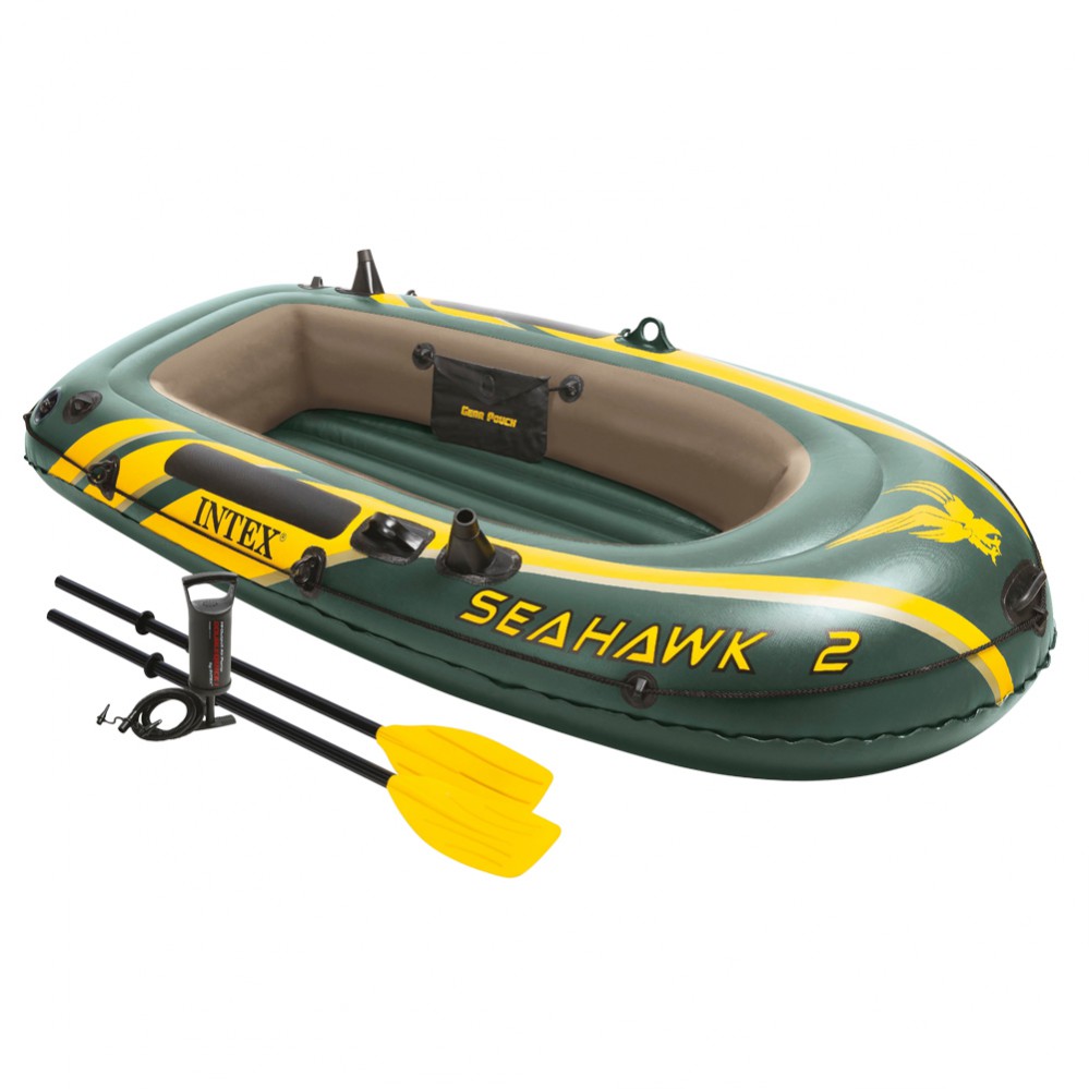 Barco Insuflável Intex Seahawk 2 & Remos - 236 X 114 X 41 Cm