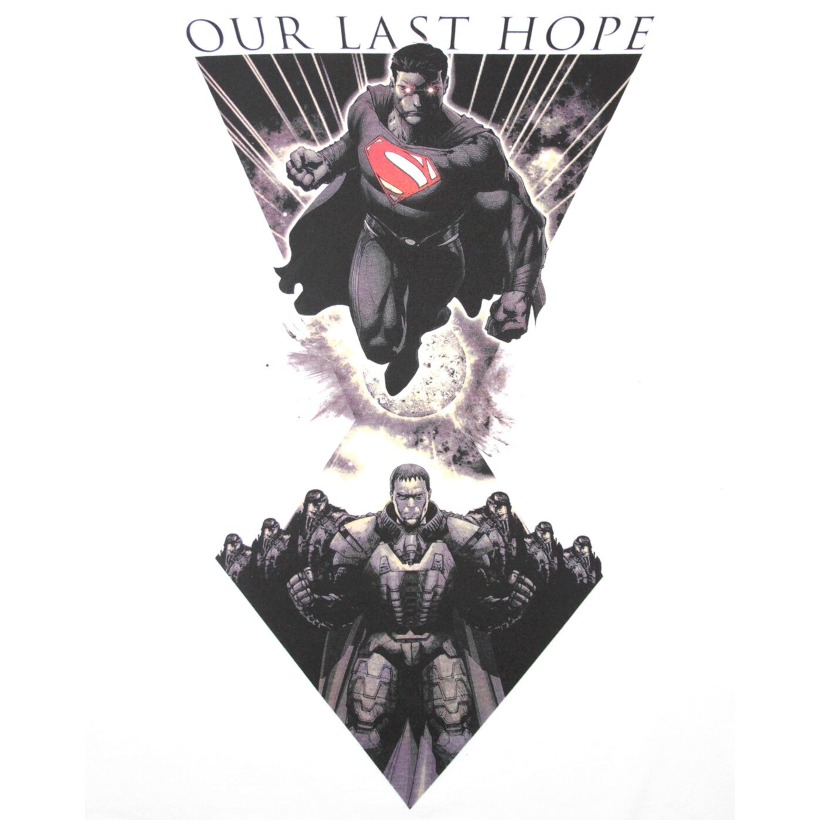 Camiseta Our Last Hope Hombres Superman