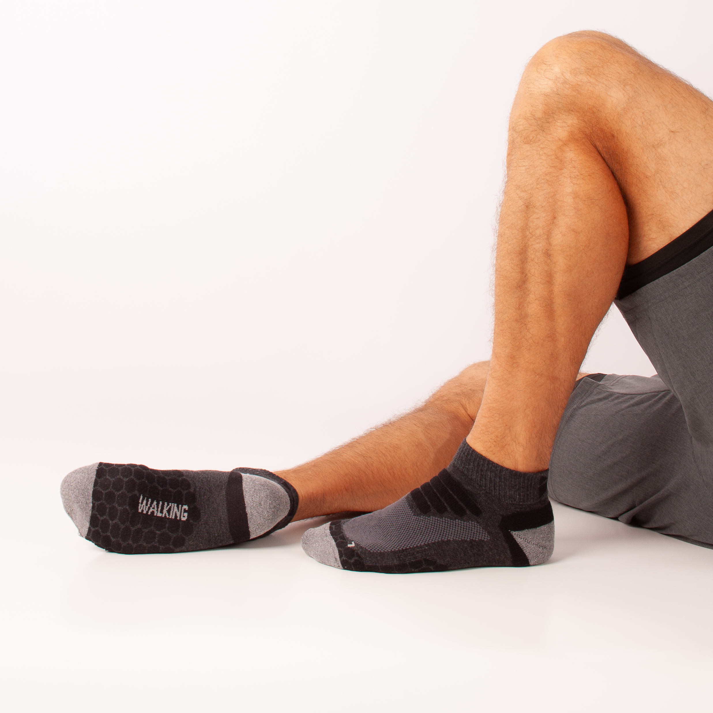 Calcetines Cortos Xtreme Sockswear - Gris - Pack 2 Pares  MKP