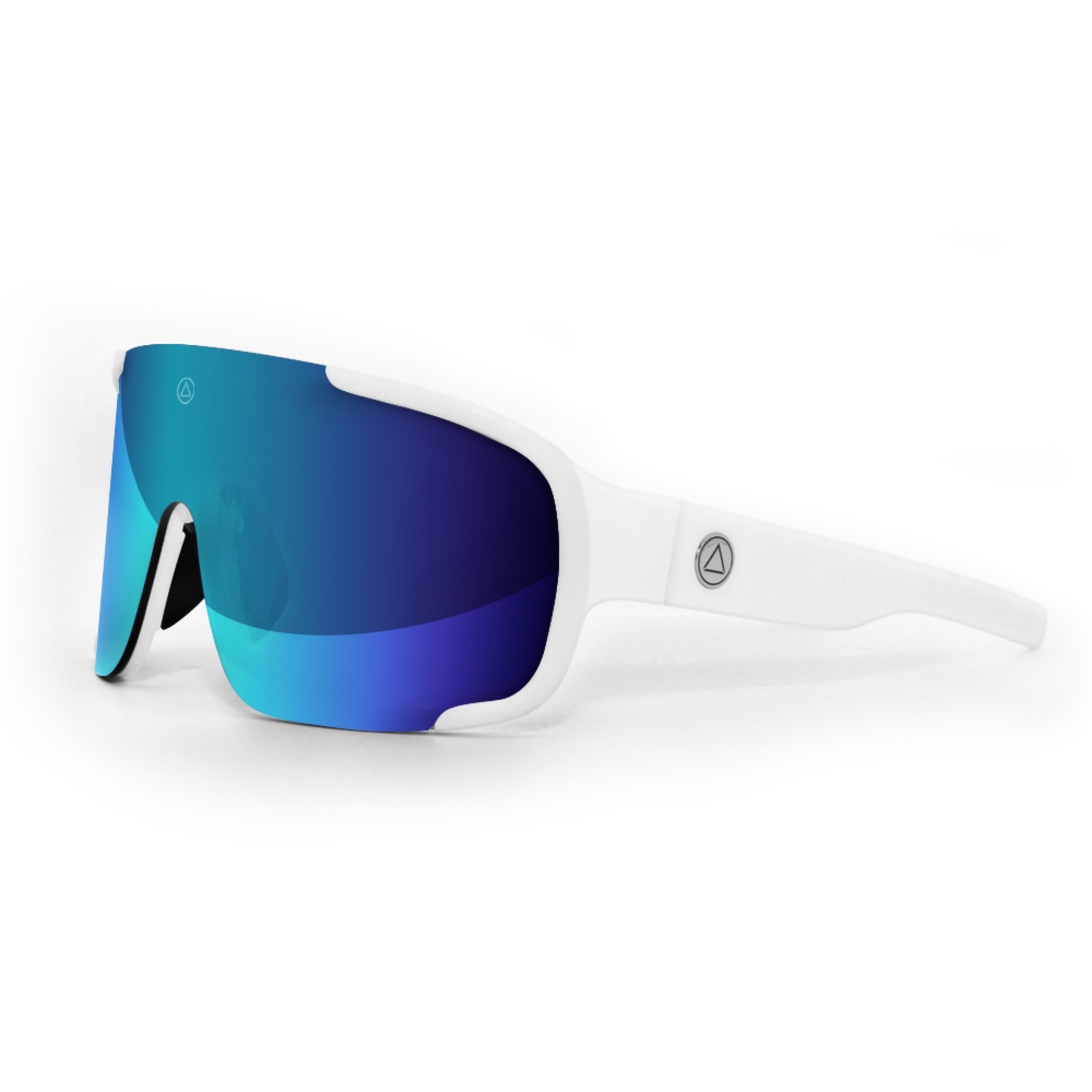 Gafas Running/cycling Uller De Color Blanco / Azul