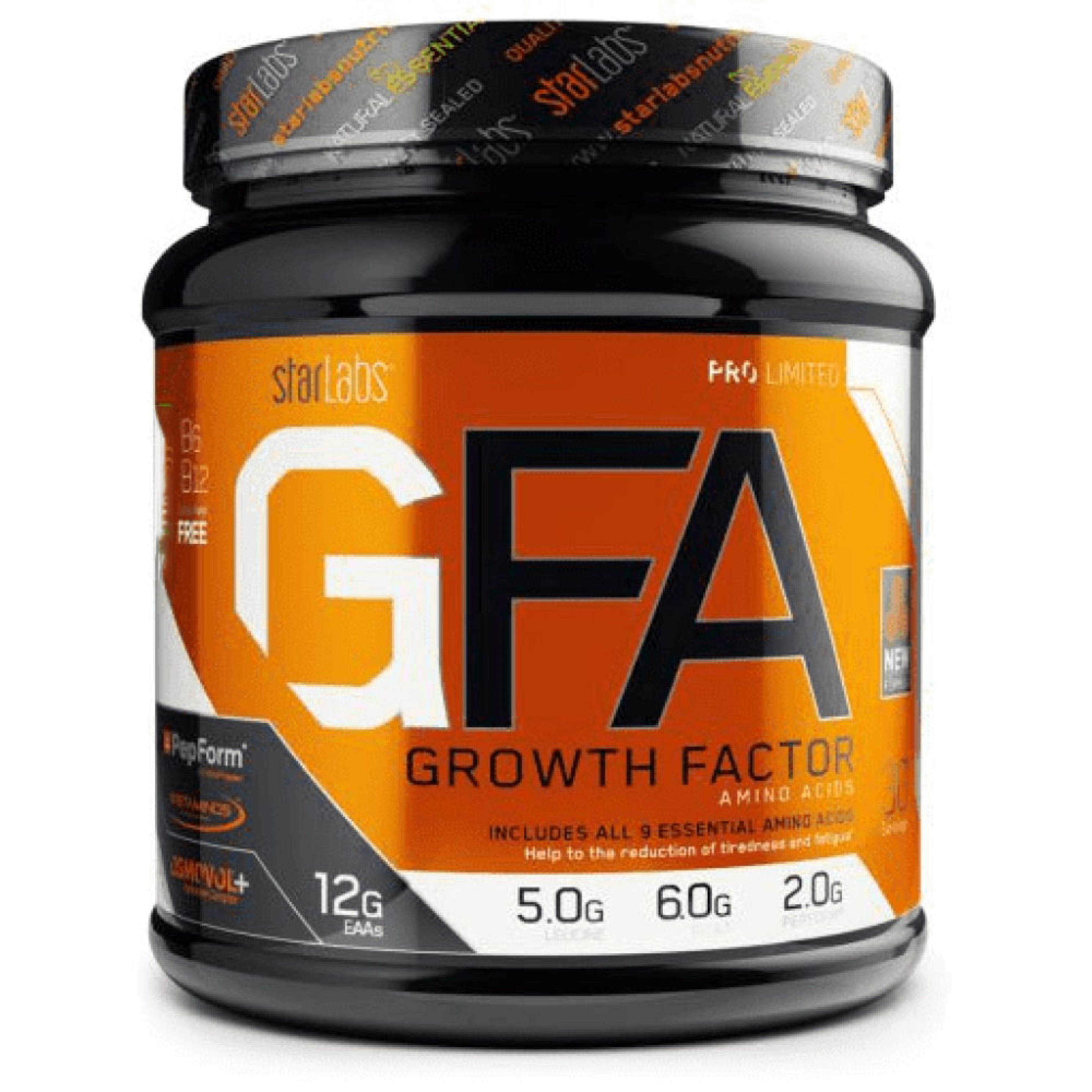 Suplemento Gfa Growth Factor 340 Gr Naranja