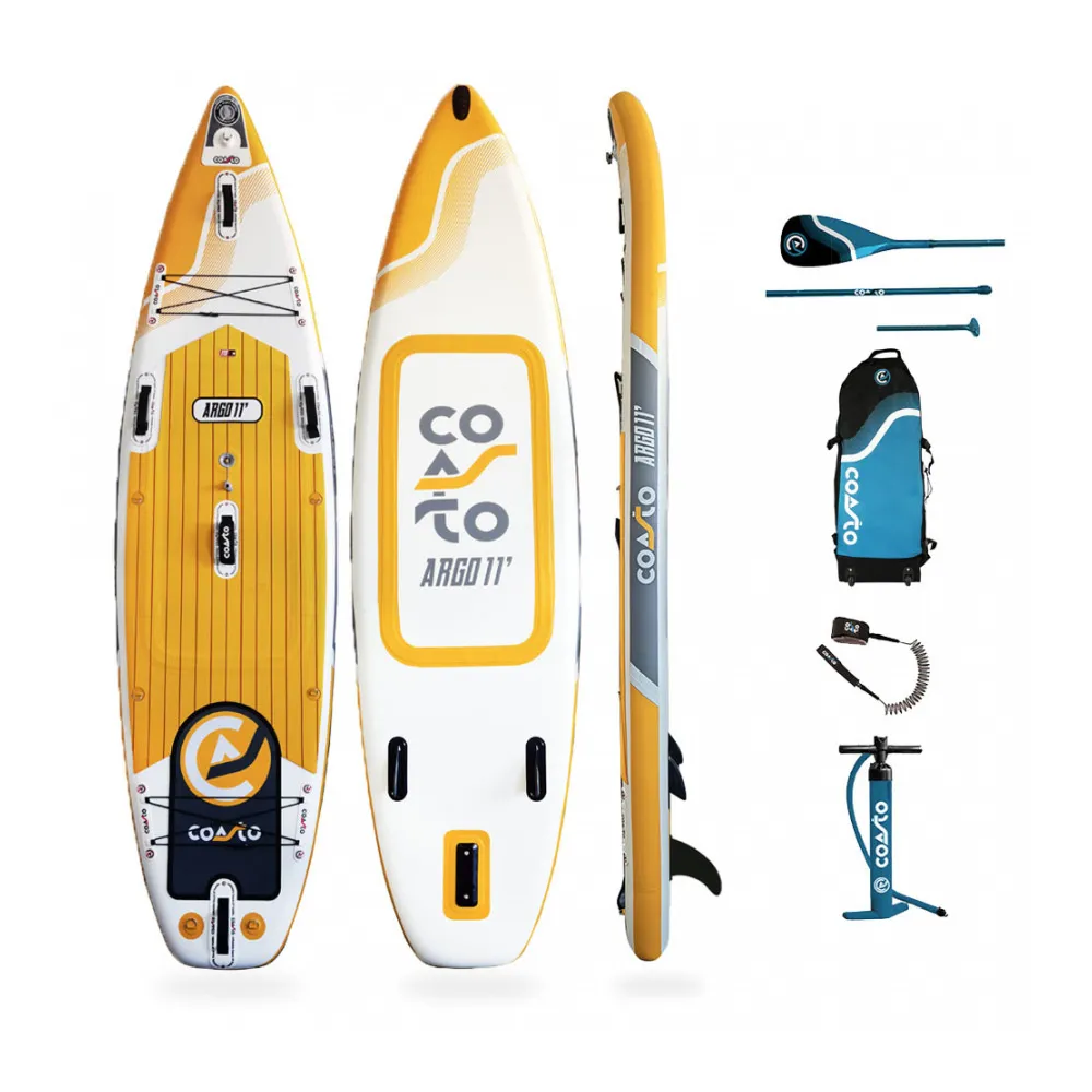 Tabla Paddle Surf Hinchable Coasto Argo 11 - amarillo - 