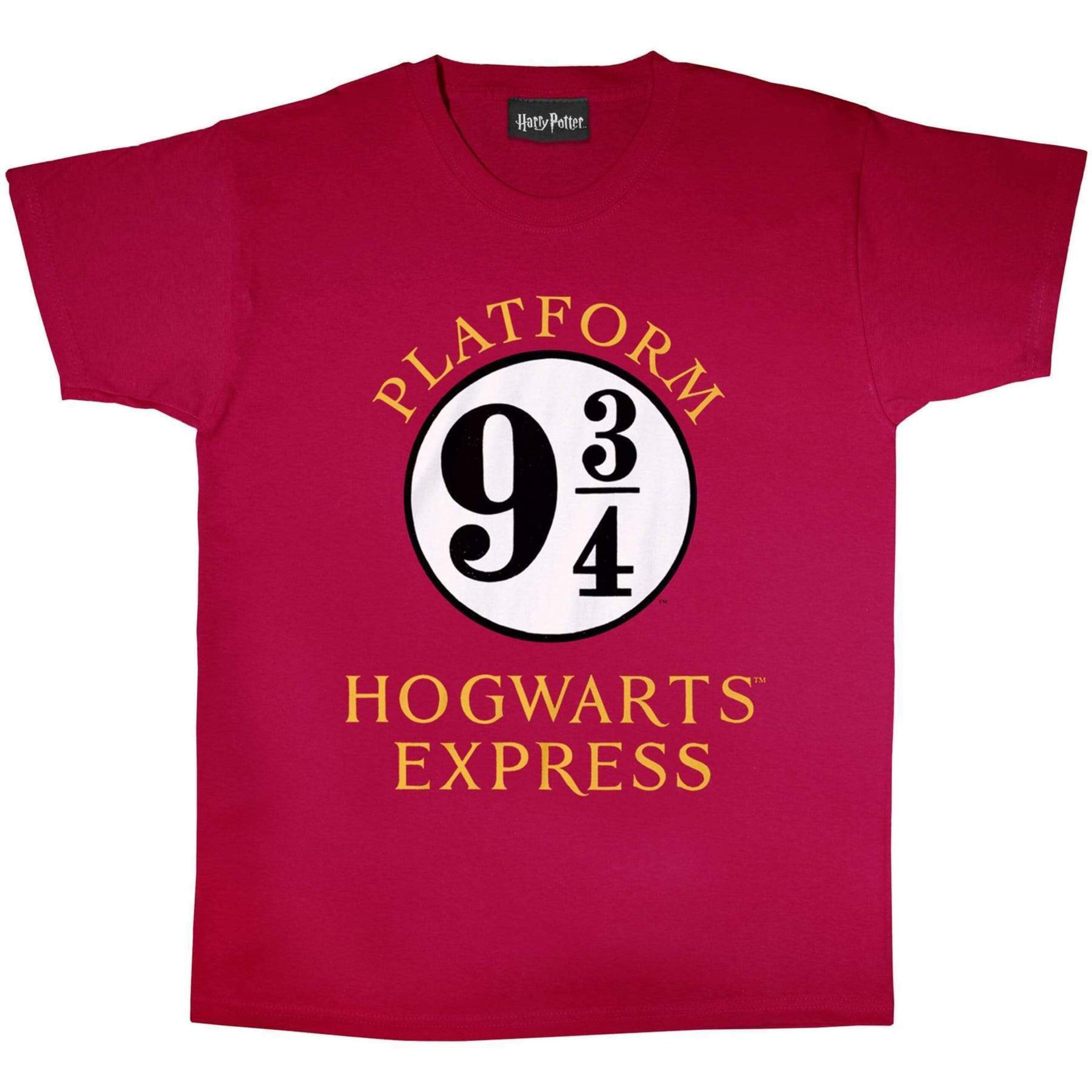 Camiseta Hogwarts Express Hombres Harry Potter