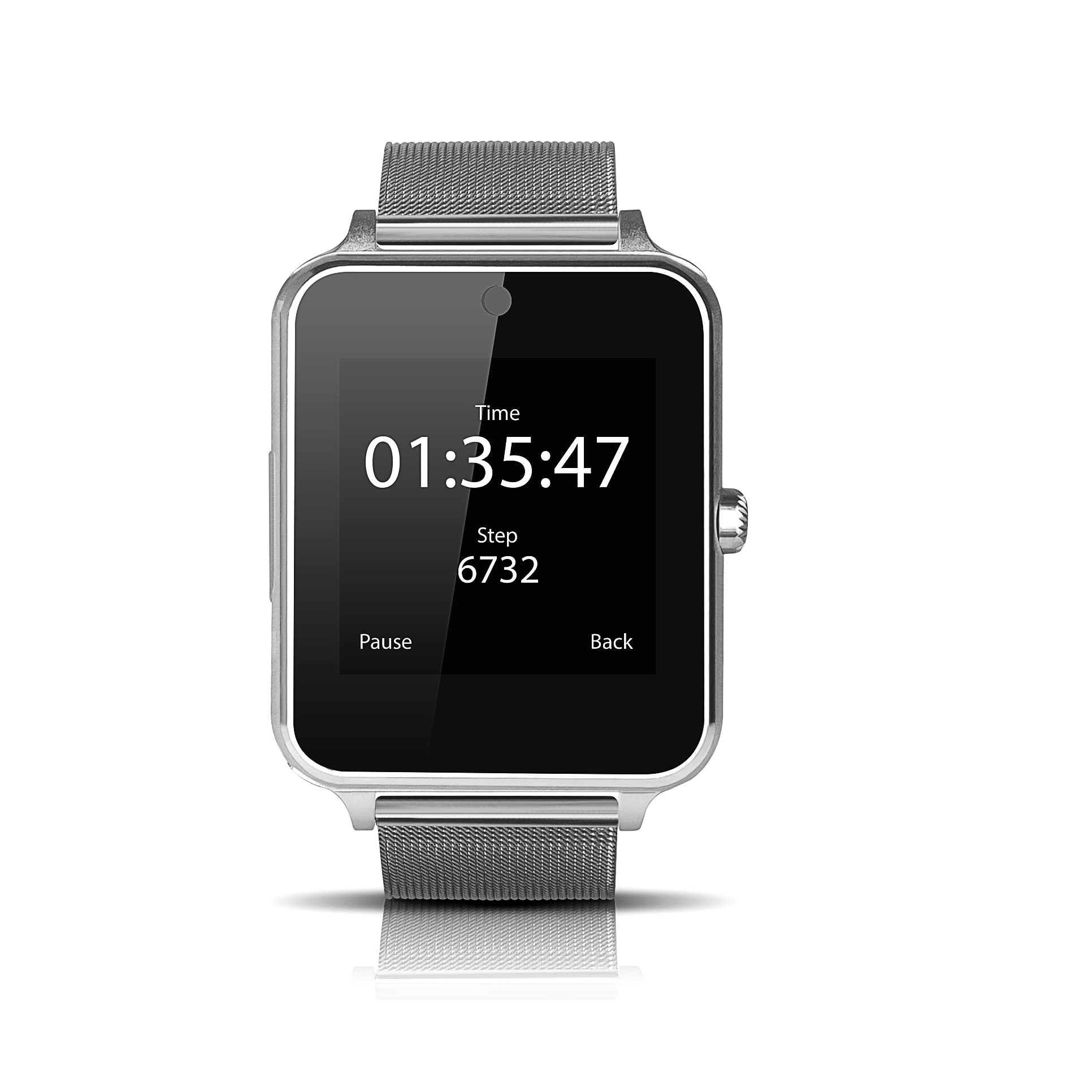 Smartwatch Smartek Sw-832 Metal Plata