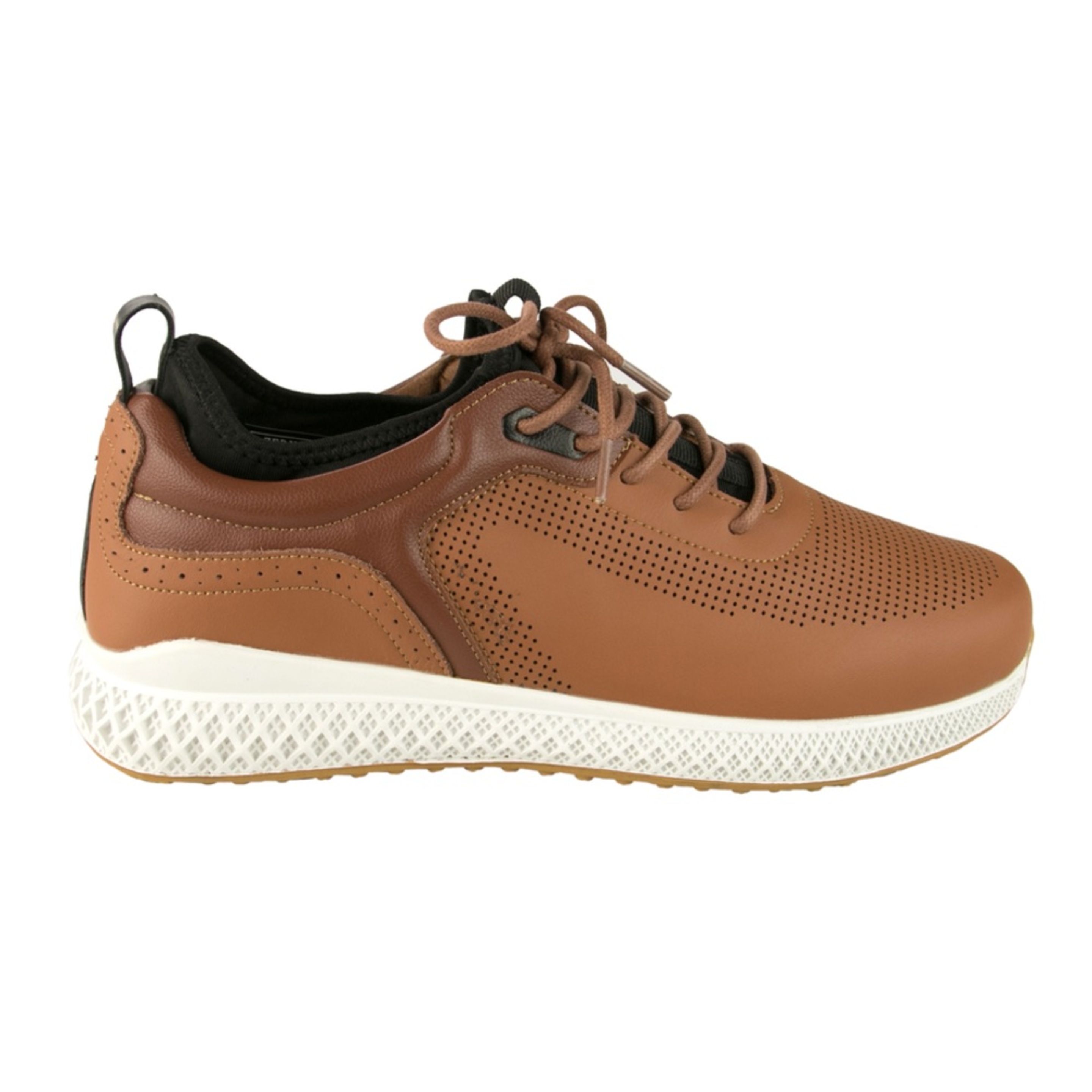 Zapatos De Golf Zerimar Con Troquelados - marron - 