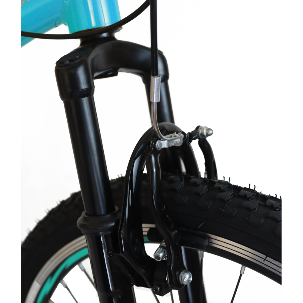 Bicicleta Infantil 24” Umit Quadro Alumínio 7v Laranja Azul - Bicicleta de 24?, quadro de alumínio, unissex para idades de 9 a 12 anos que medem de 135 cm a 150 cm. | Sport Zone MKP