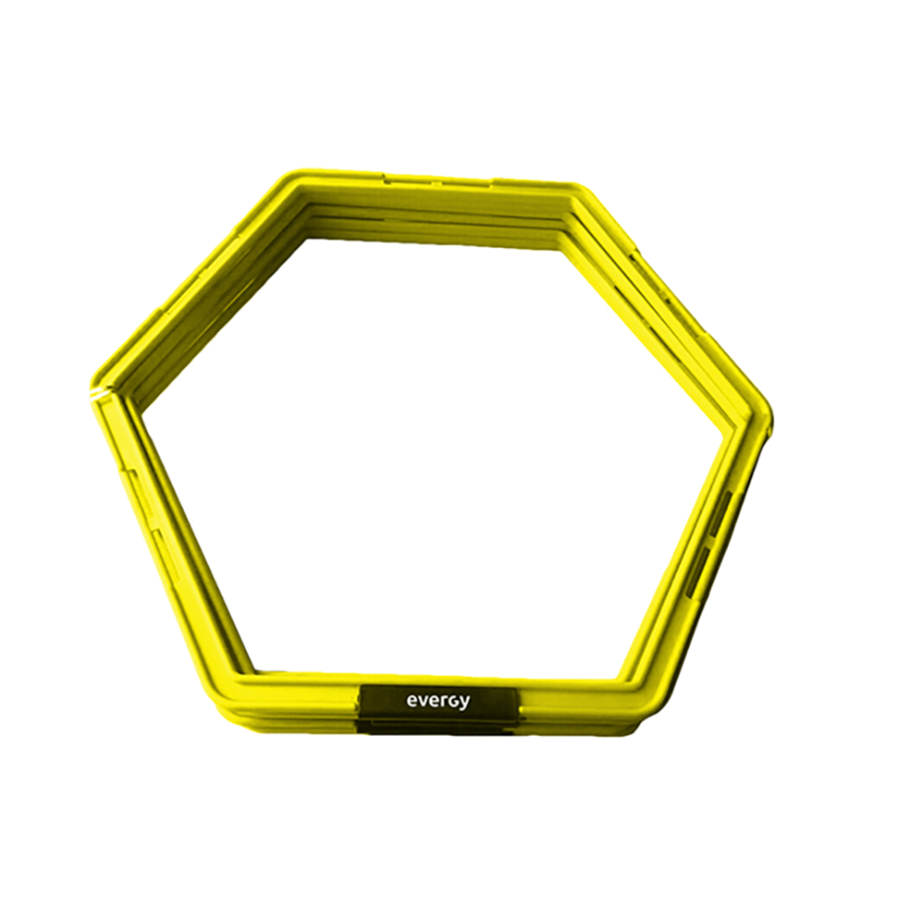 Hexágonos De Agilidad Evergy - amarillo  MKP