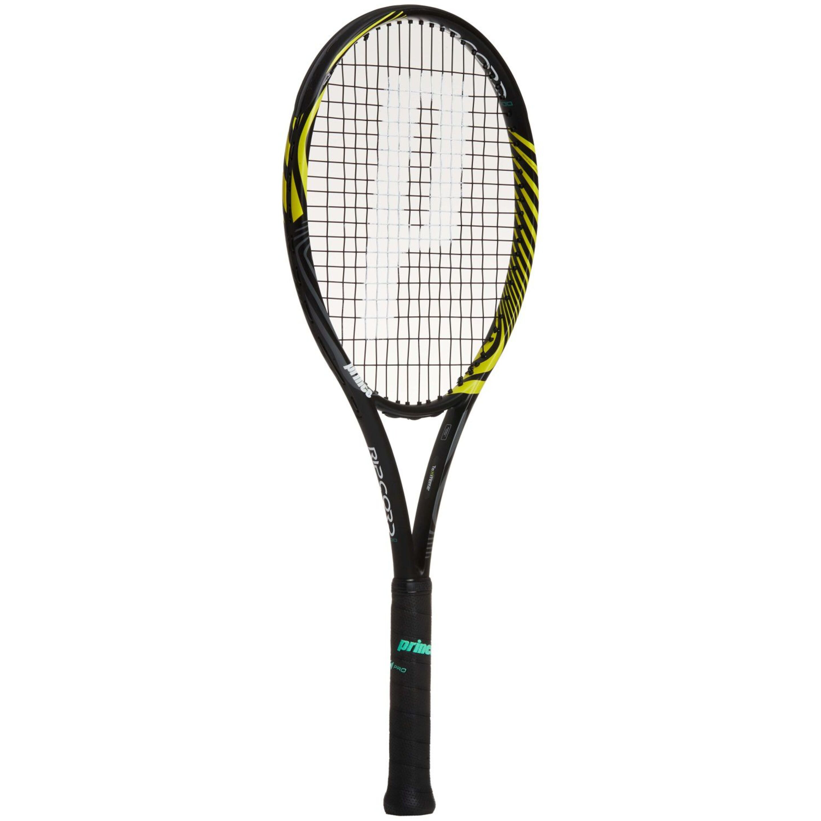 Raqueta De Tenis Prince Ripcord 100 280 G (encordada Y Con Funda) - Amarillo/Negro  MKP