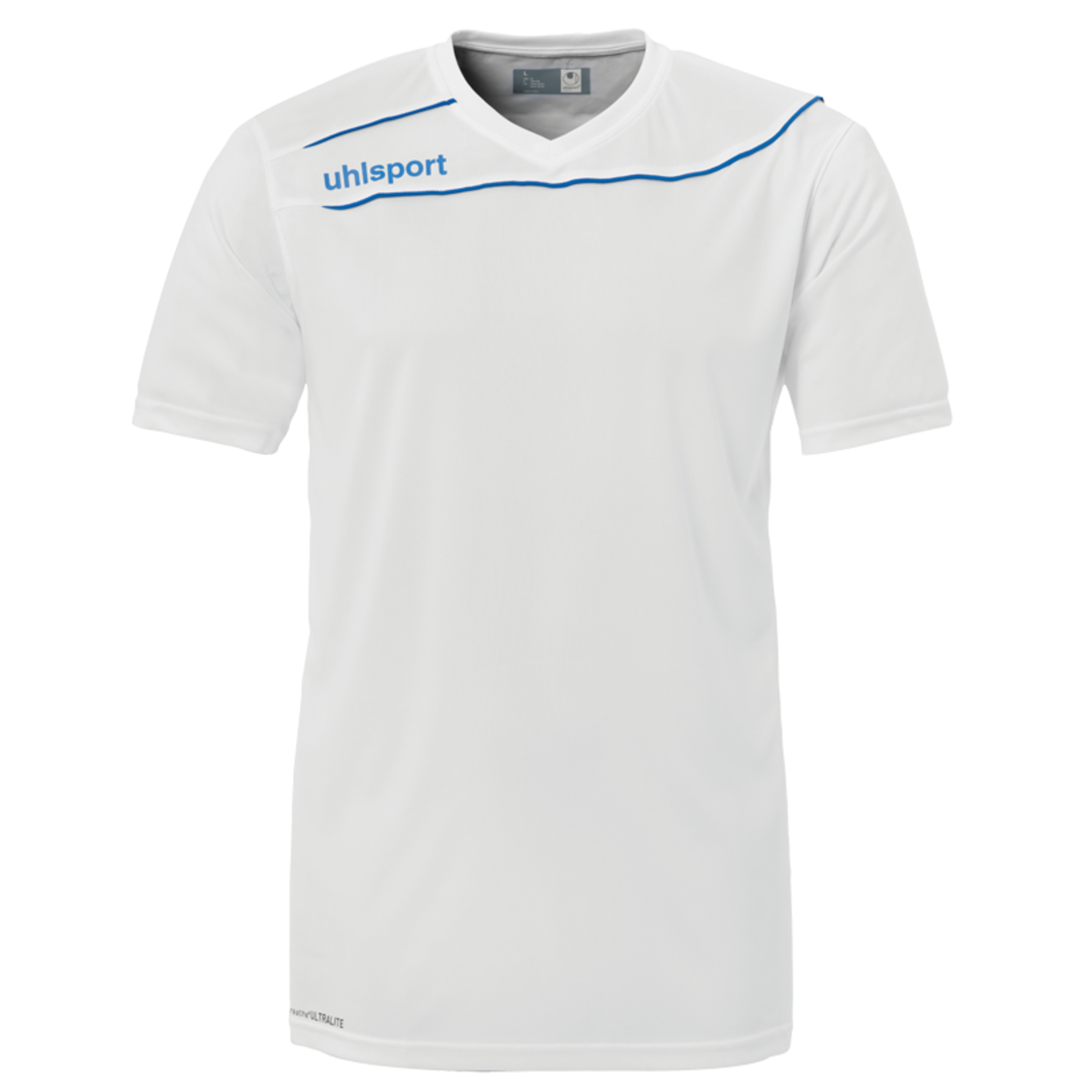 Stream 3.0 Camiseta Mc Blanco/azur Uhlsport - blanco-azul - 