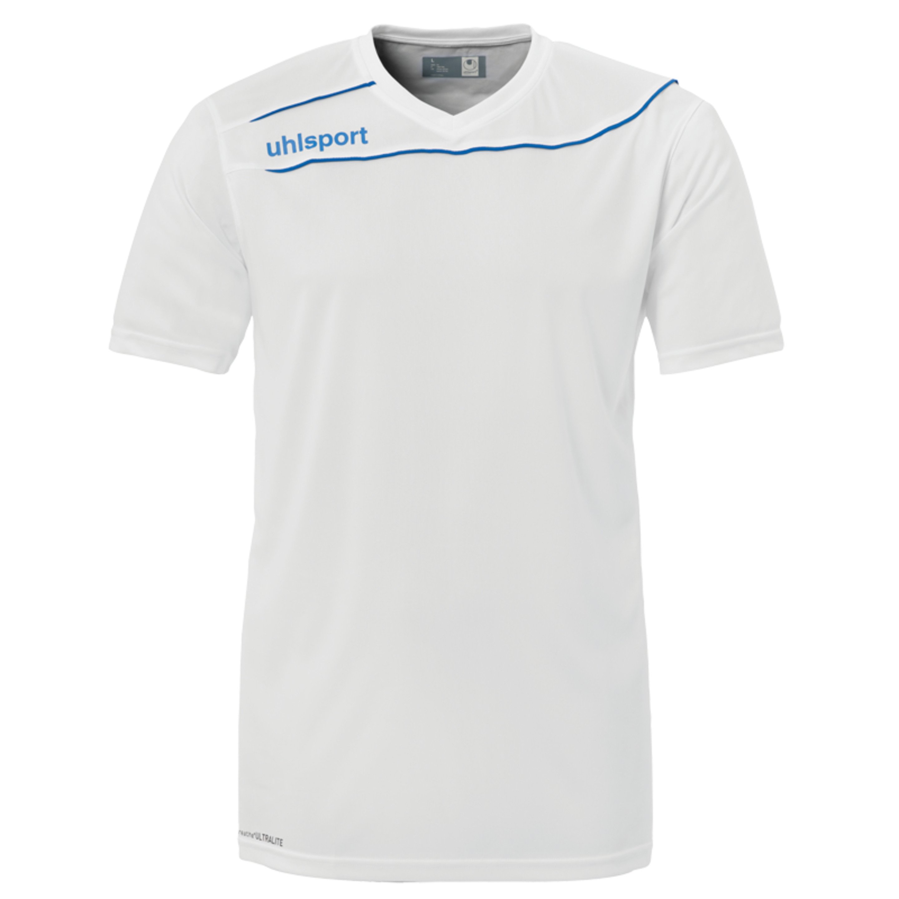 Stream 3.0 Camiseta Mc Blanco/azur Uhlsport