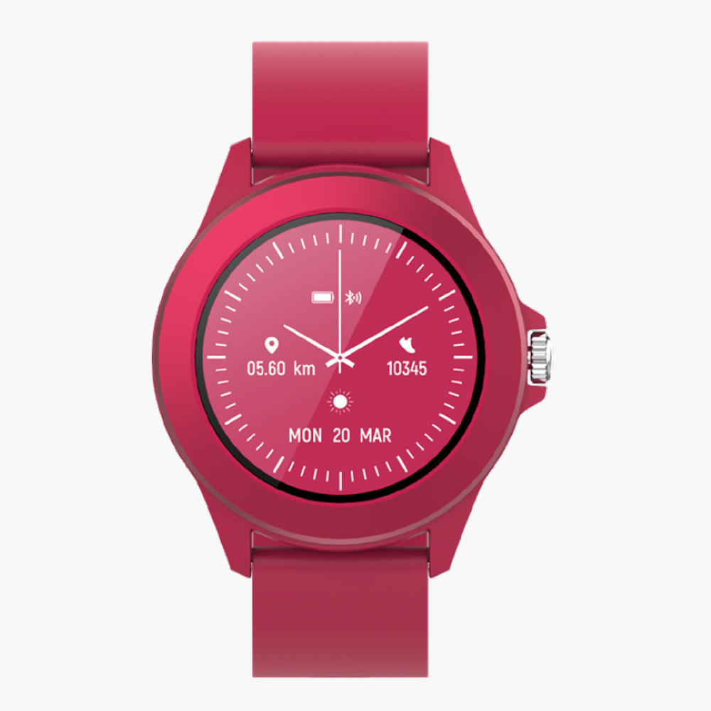 Smartwatch Forever Colorum Cw-300 - burdeos - 