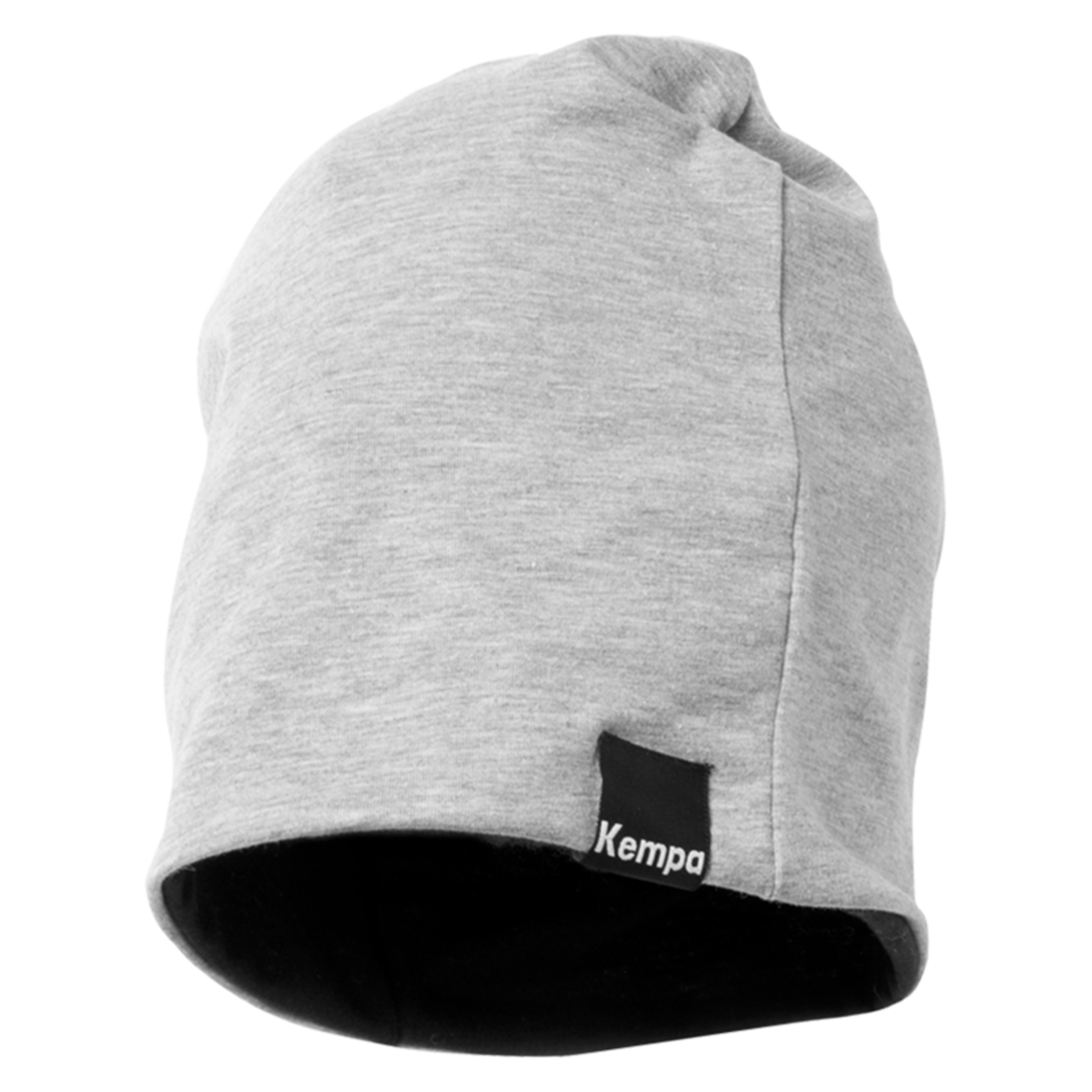 Beanie Gris Claro Jaspeado/negro Kempa