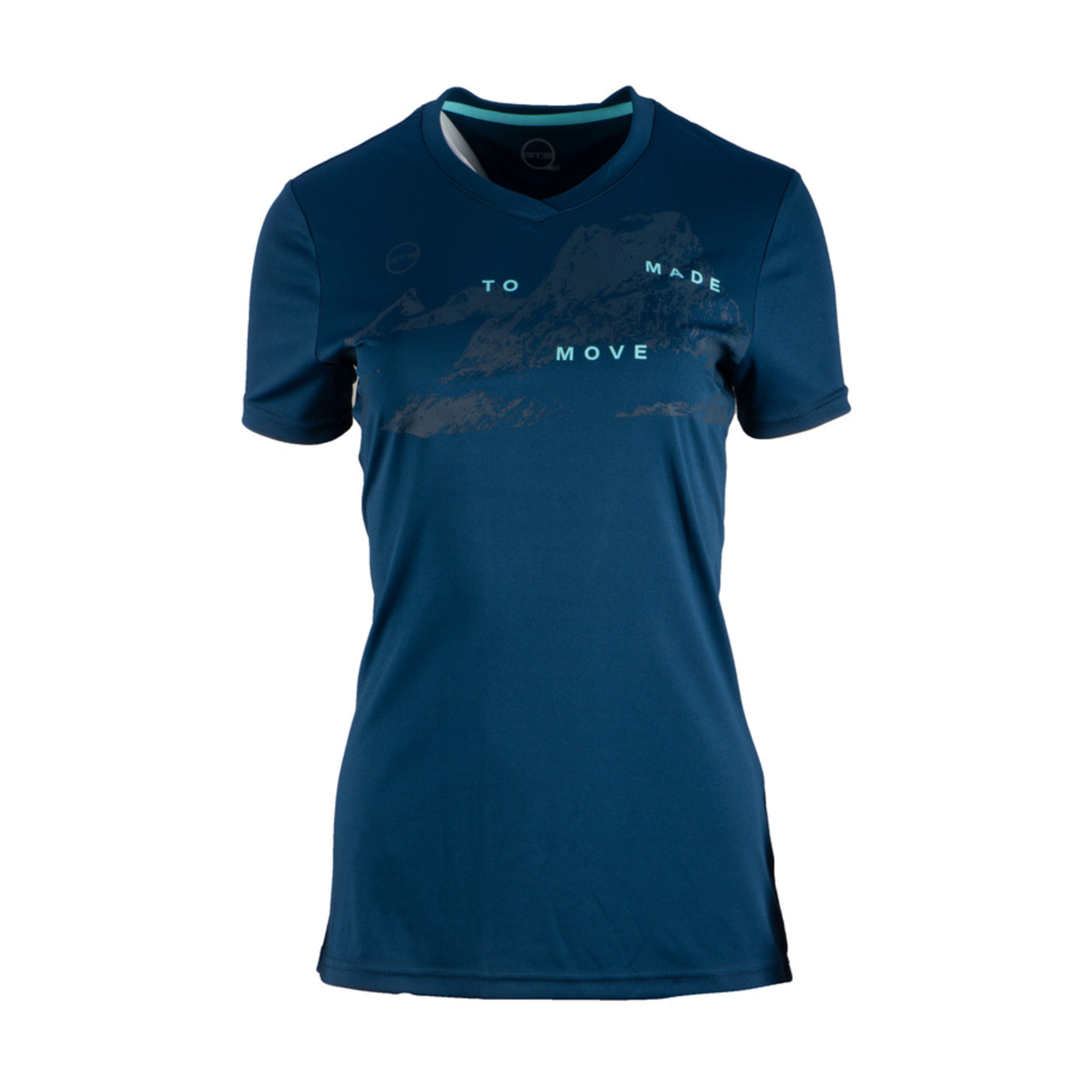 T-shirt Gts 211821l Mulher Para Trail, Running E Atividades Ao Ar Livre. - azul - 