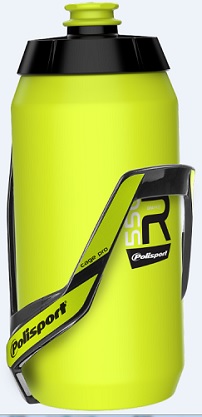 Kit De Garrafa Polisport Pro + R550 Garrafa 550 Ml - amarillo-fluor - 