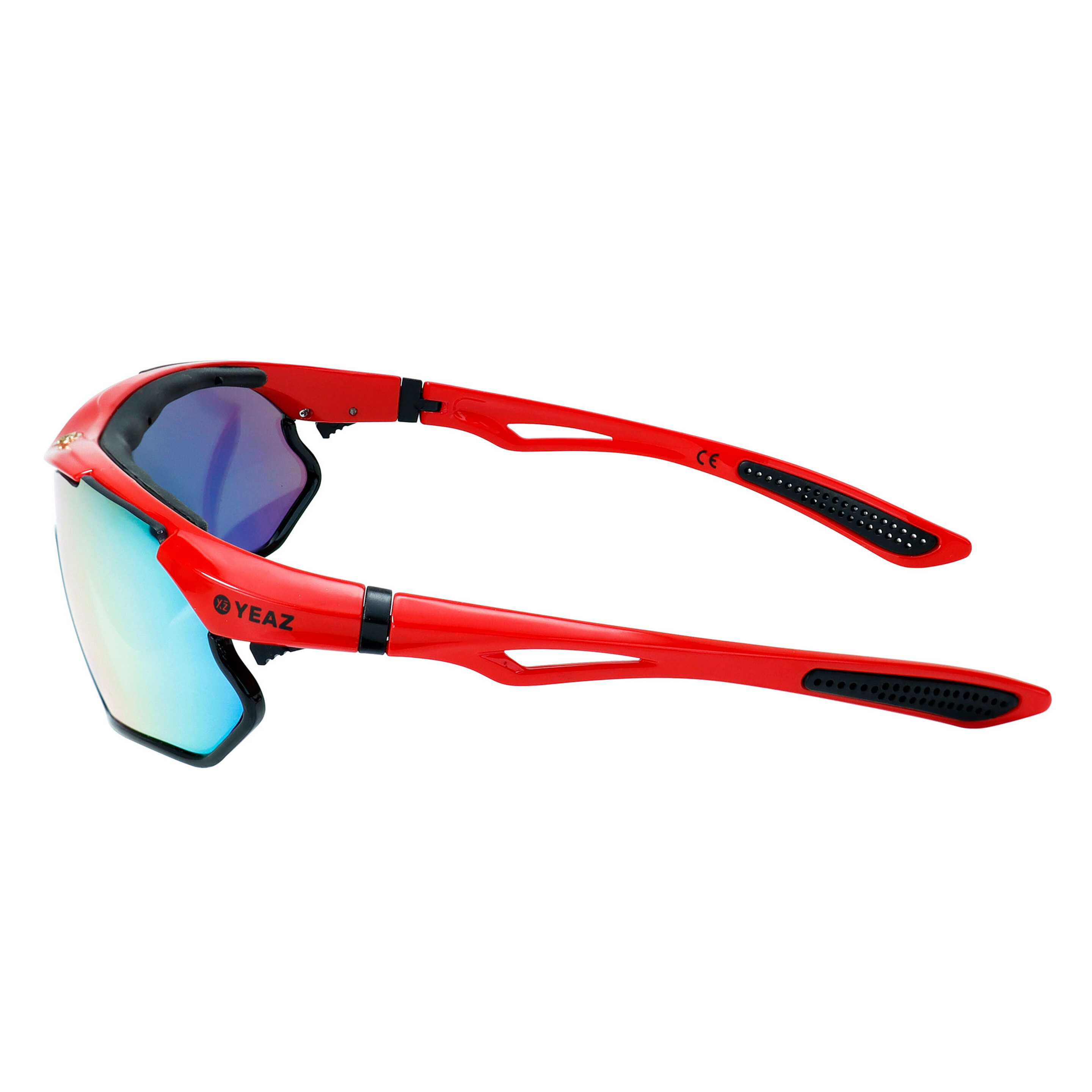 Óculos De Sol Desportivos Vermelho/preto/vermelho Yeaz Sunray