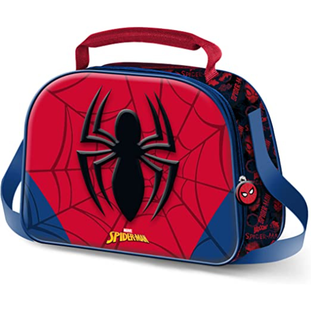 Bolsa Portaalimentos Spiderman 71268 - rojo - 