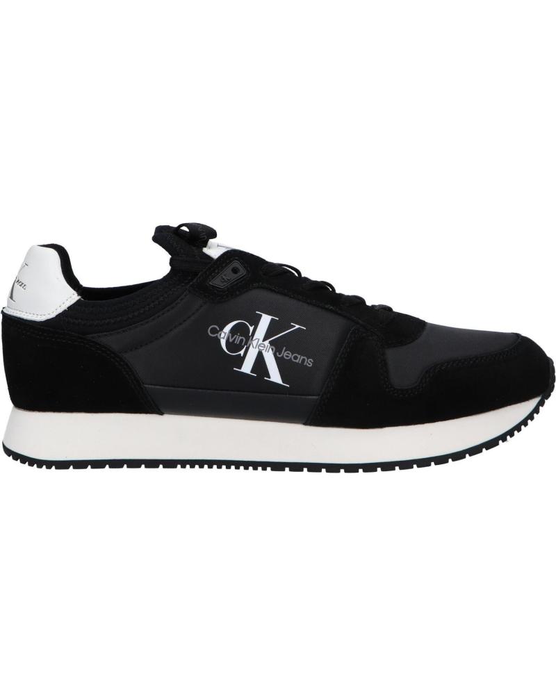 Esportes Calvin Klein Ym0ym00553 Sock Laceup - negro - 