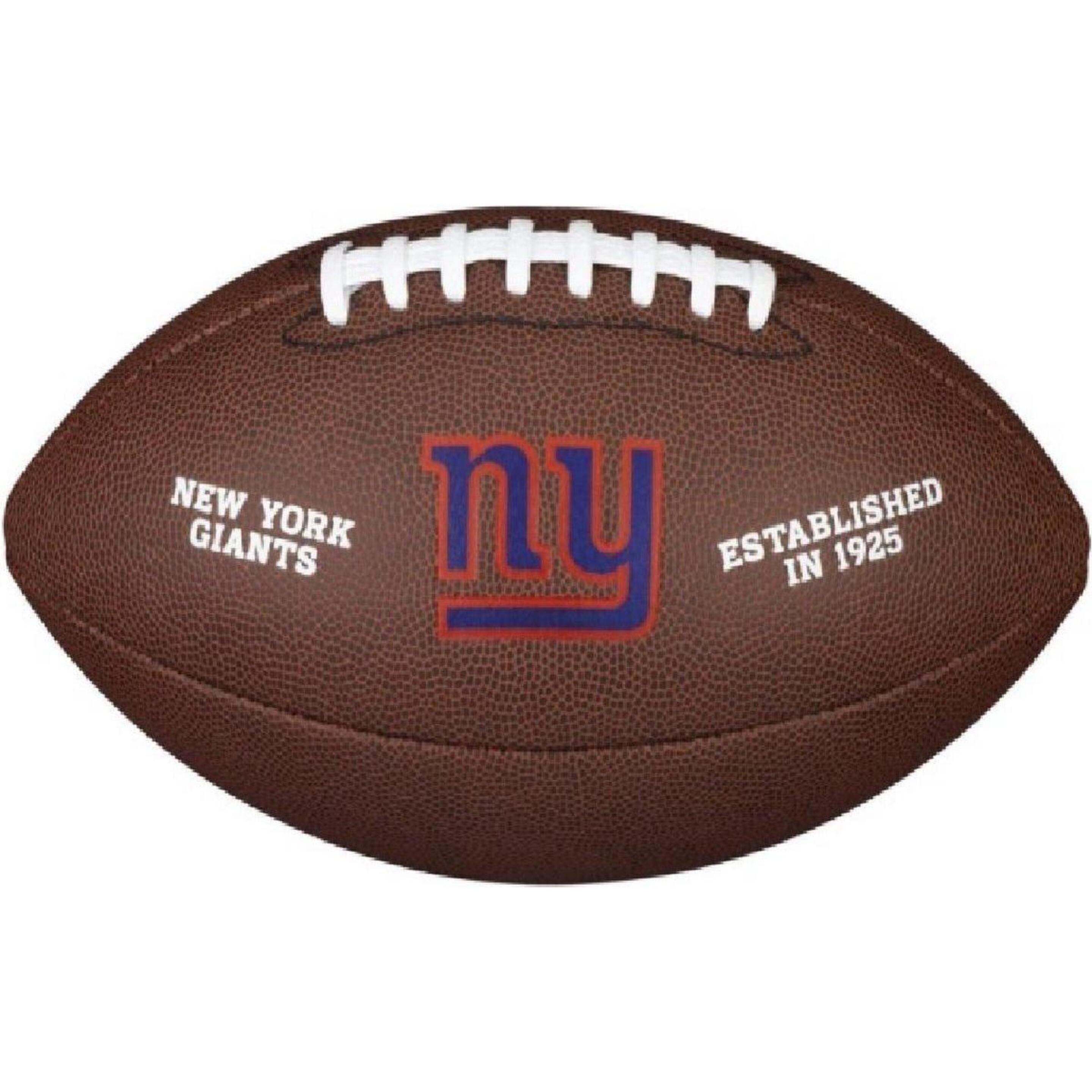 Balón De Fútbol Americano Wilson Nfl Giants