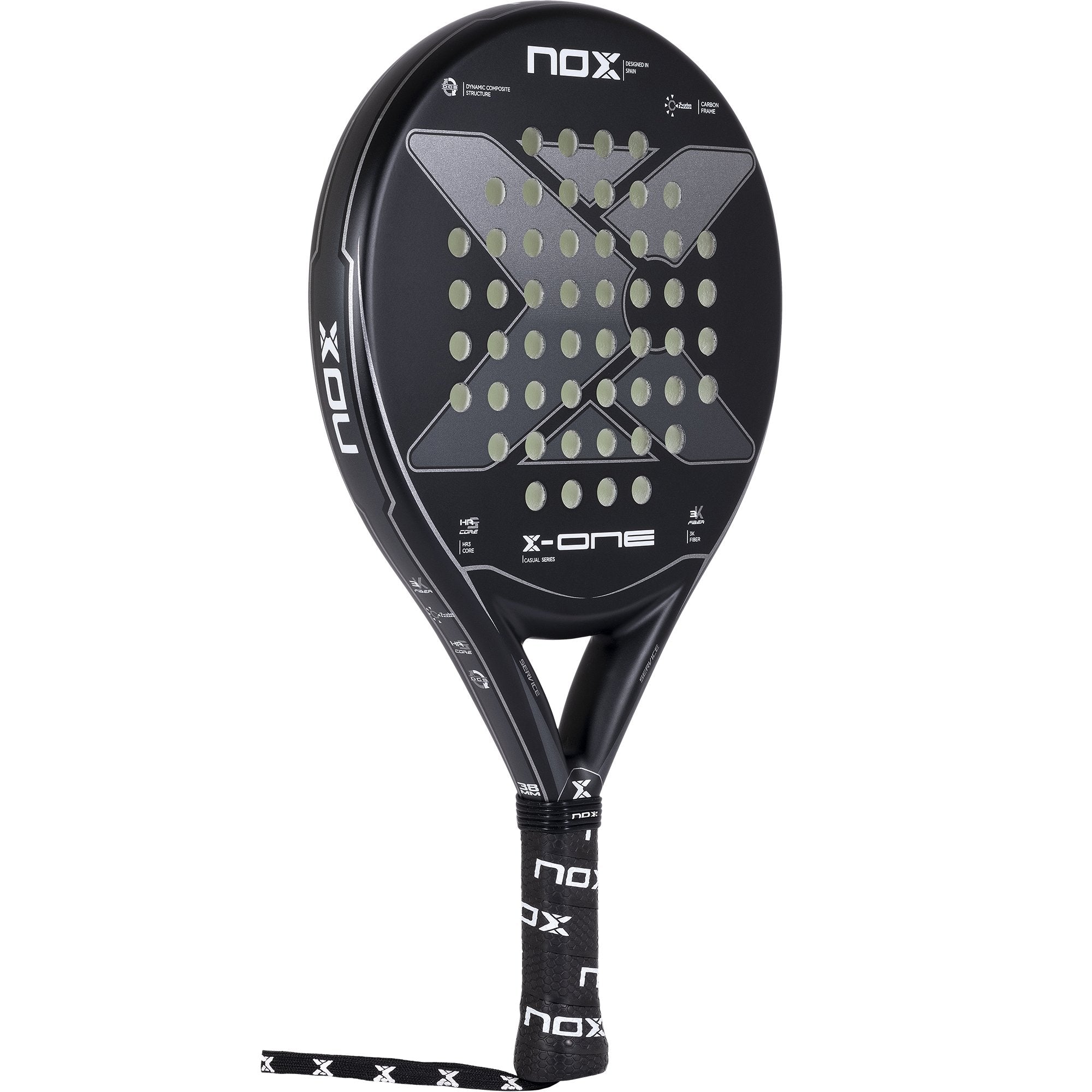 Raquete De Padel - A Nox X-One Casual Series 23 é uma raquete de padel equilibrada e resistente, ideal para jogadores casuais e com um design elegante. | Sport Zone MKP